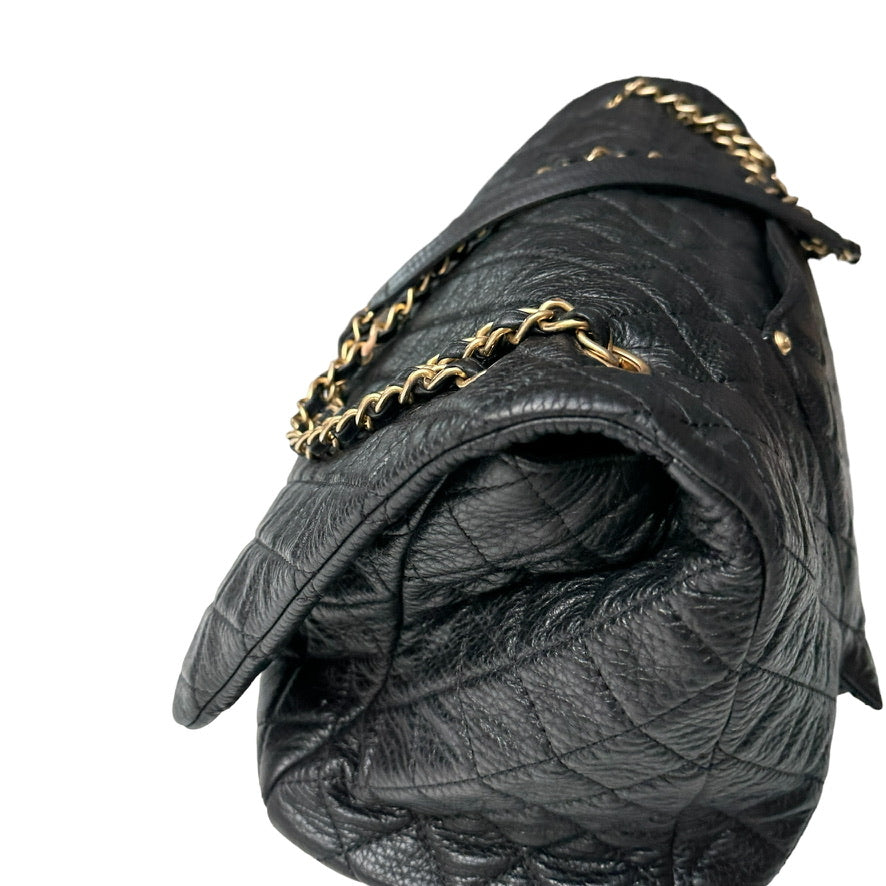 Black Caviar Airlines XXL Flap Bag