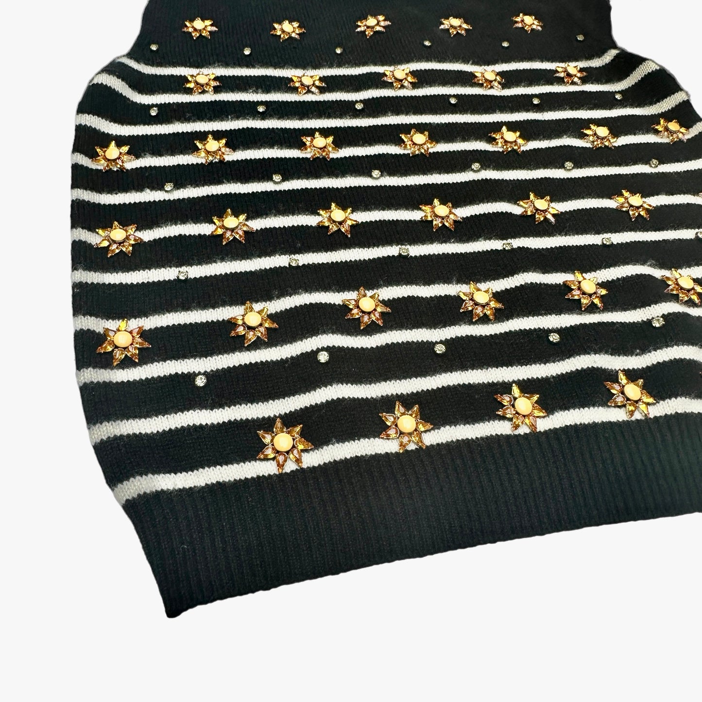 Cashmere Top w/Crystals - S