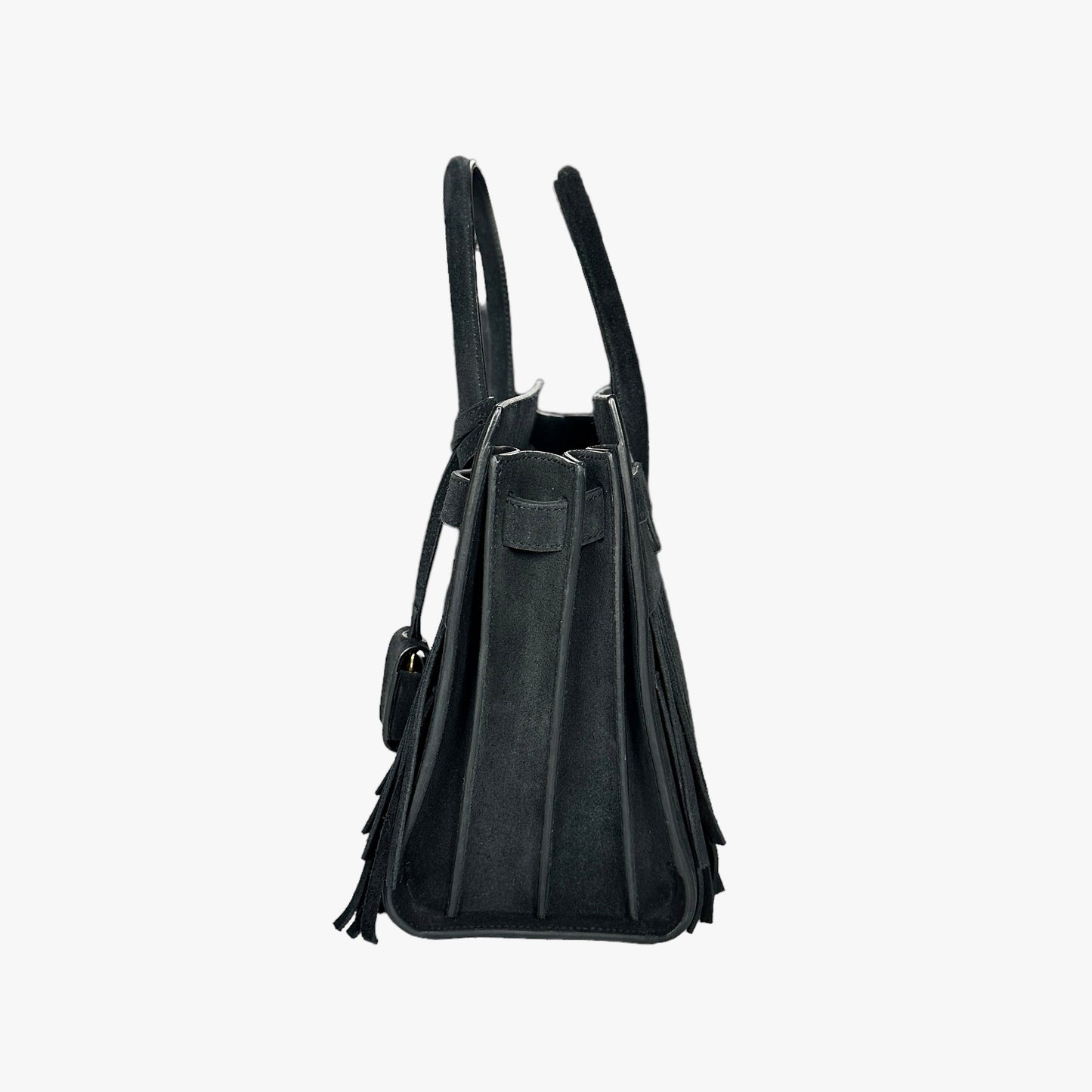 Black Suede Sac De Jour