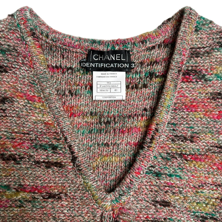 Vintage 1999 Identification Tweed Top - M