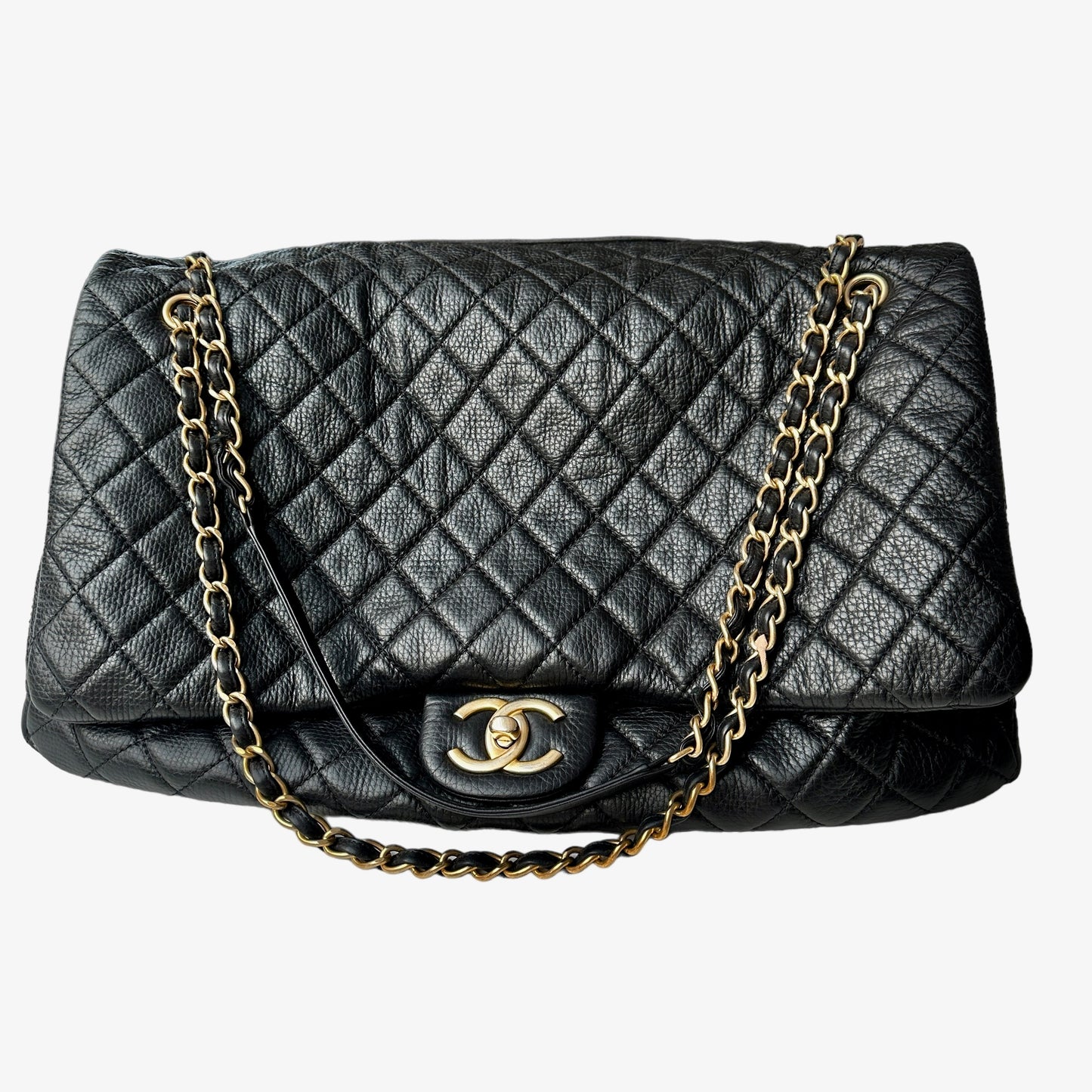 Black Caviar Airlines XXL Flap Bag