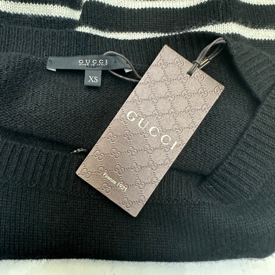 Cashmere Top w/Crystals - S