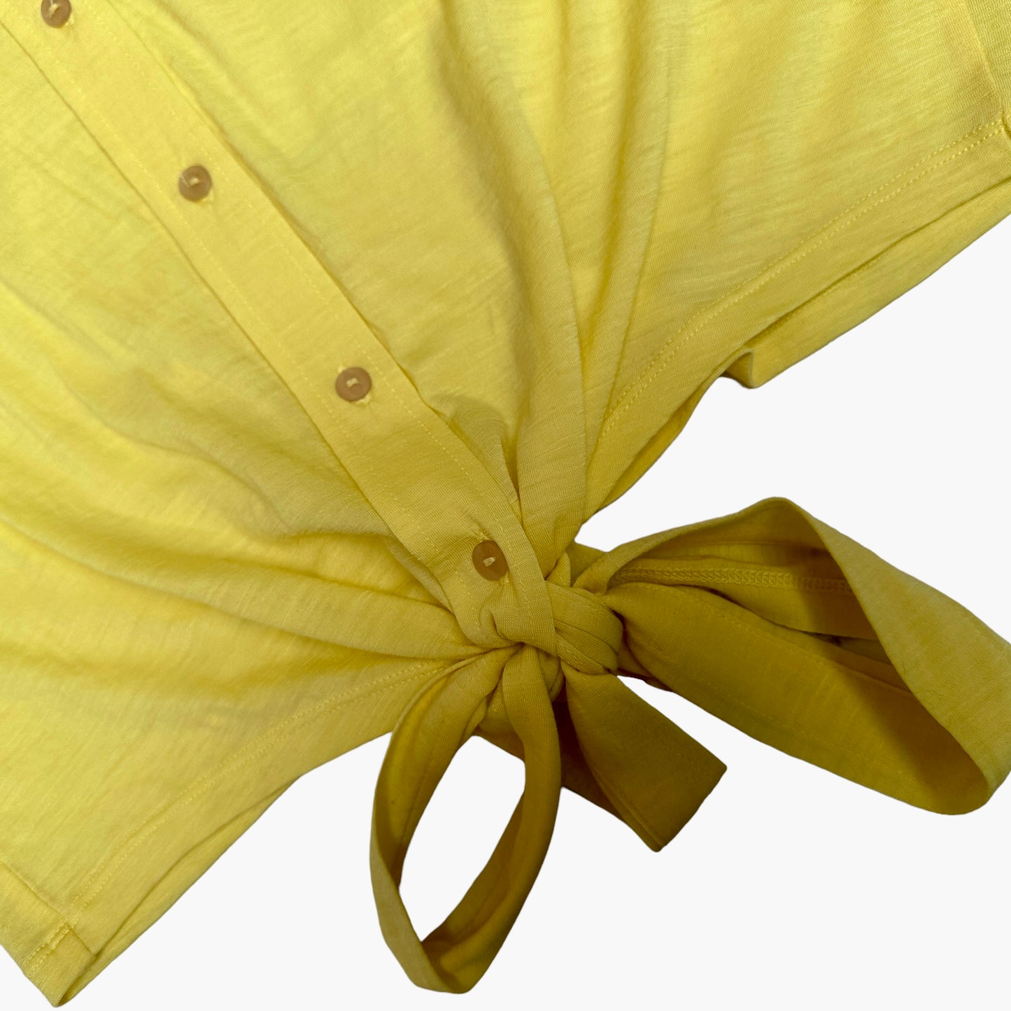 Yellow 2022 Crop Shirt - XS