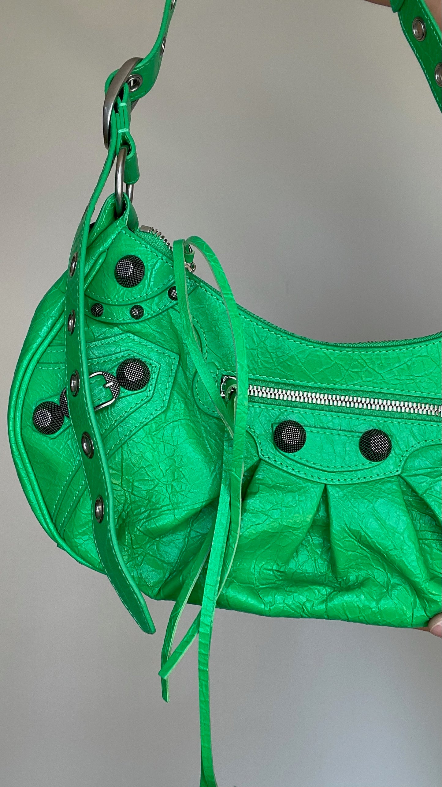 Green Cagole Bag NWT