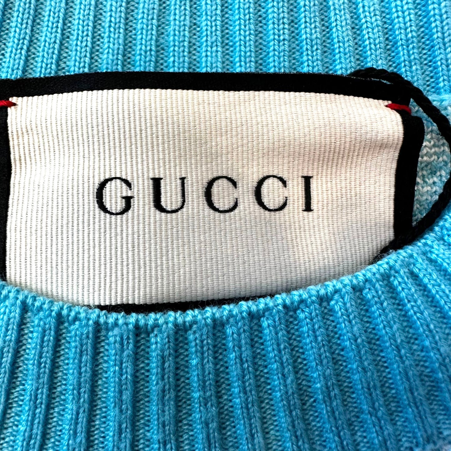 Turquoise Monogram Top - L