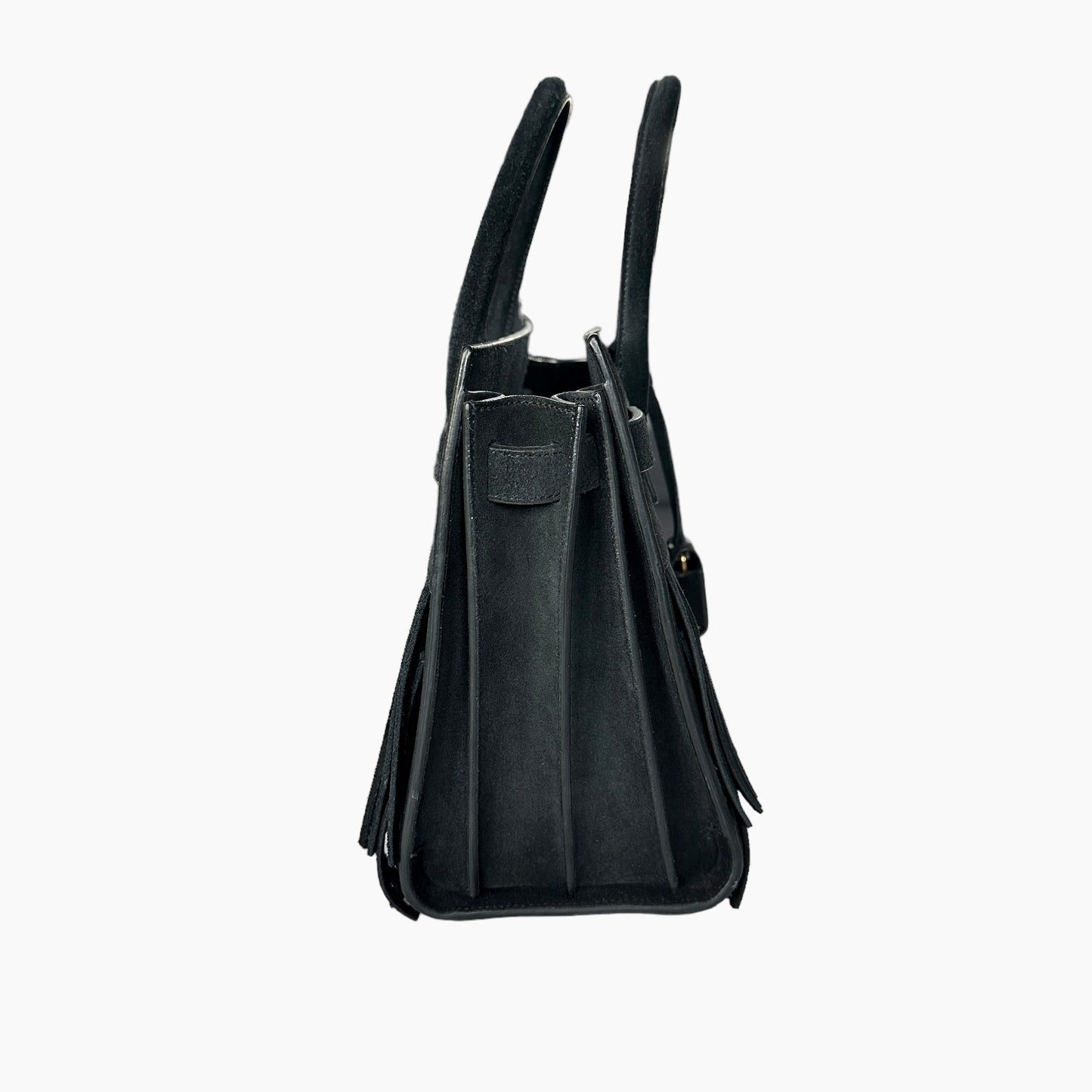 Black Suede Sac De Jour