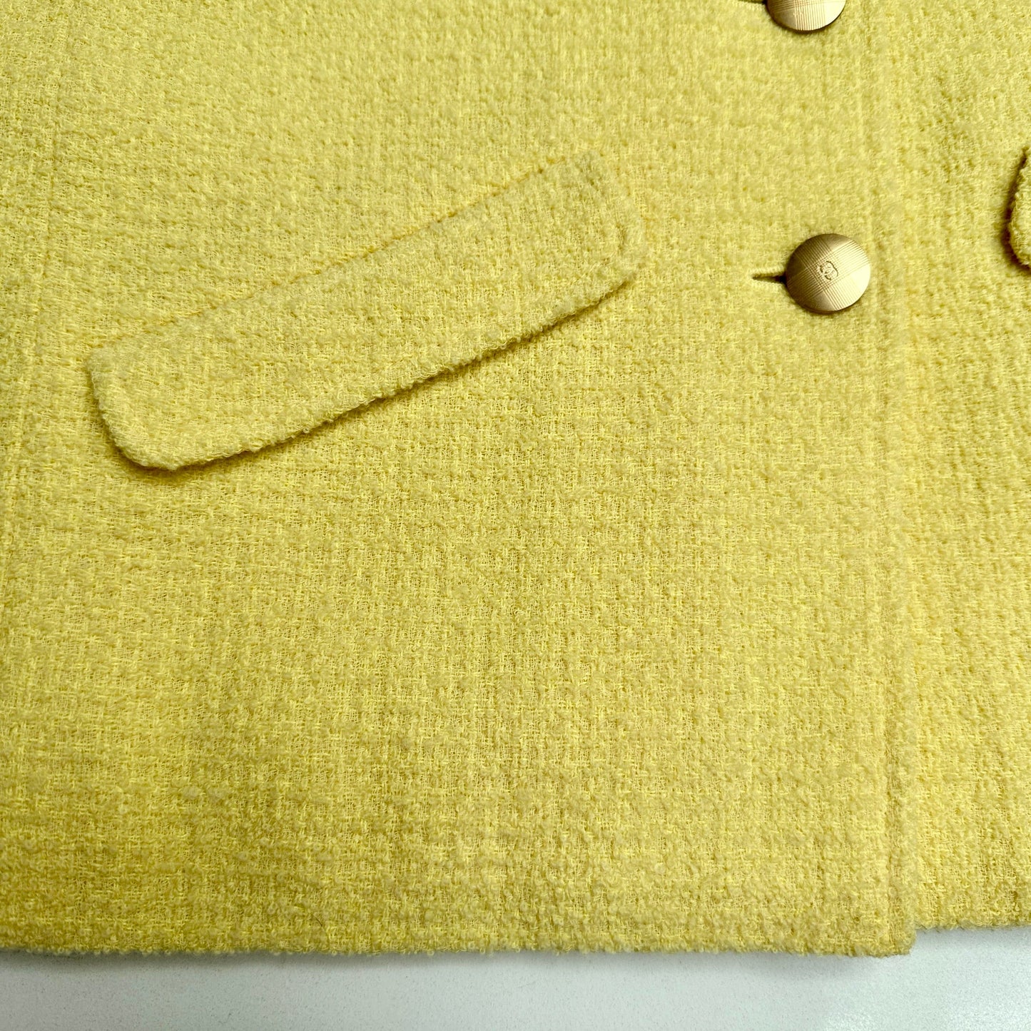 Vintage Yellow Blazer - S
