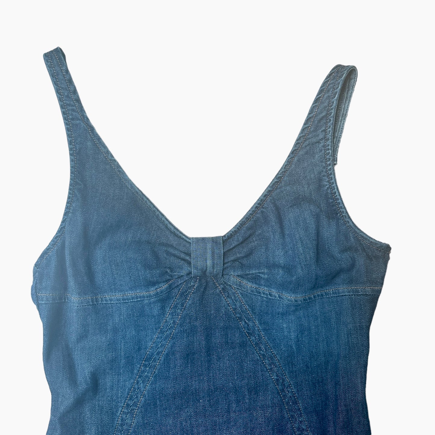 Vintage Denim Dress - M