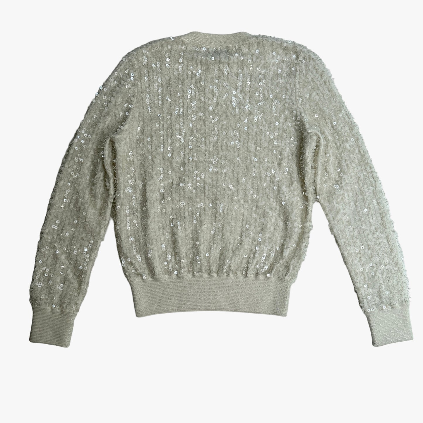 2018 Angora & Sequins Sweater - S