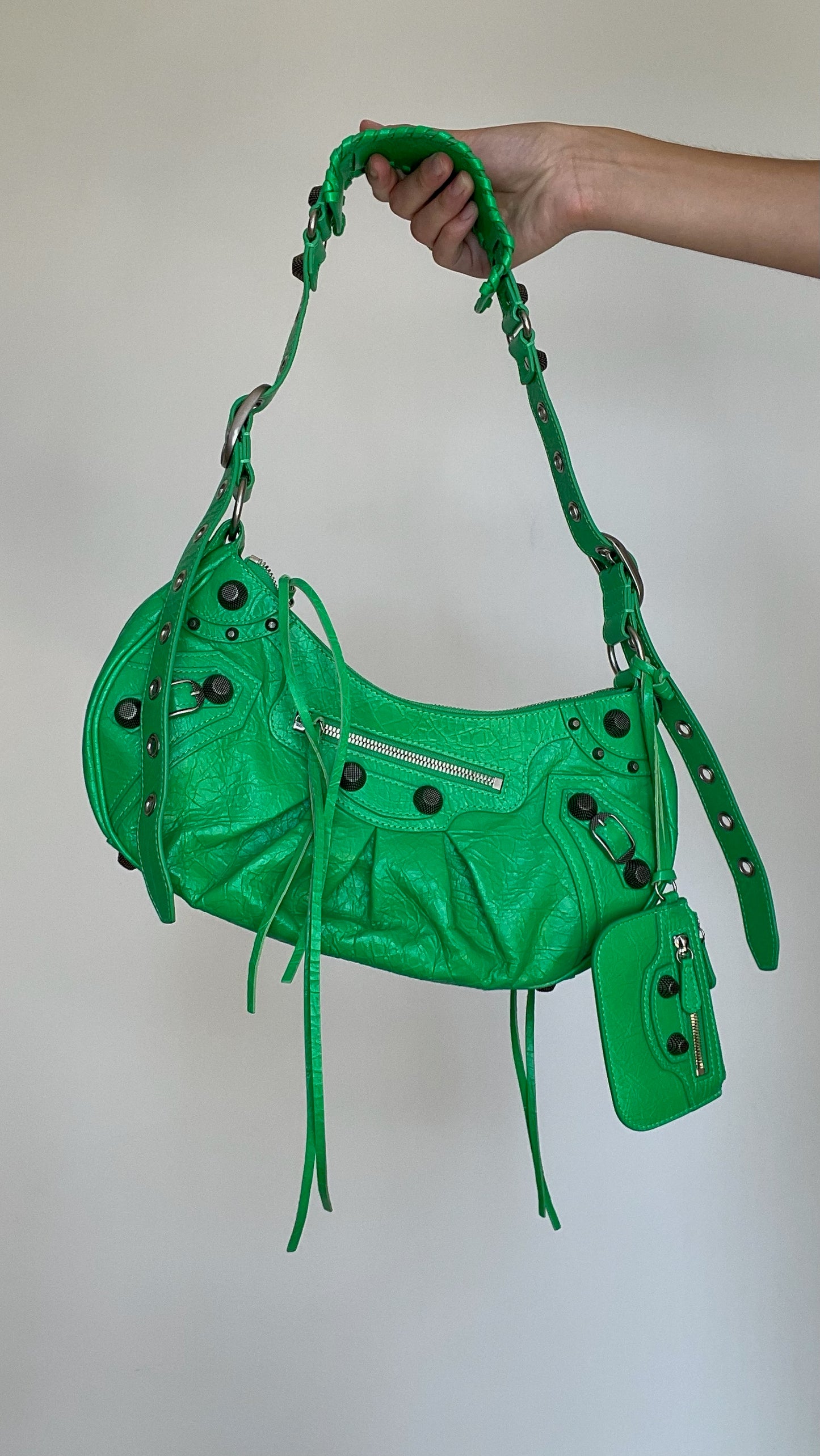 Green Cagole Bag NWT