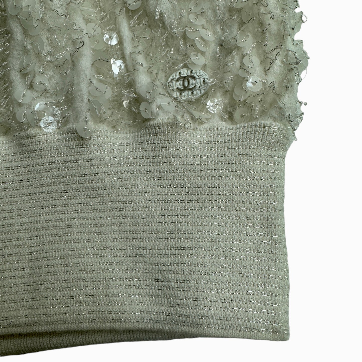 2018 Angora & Sequins Sweater - S