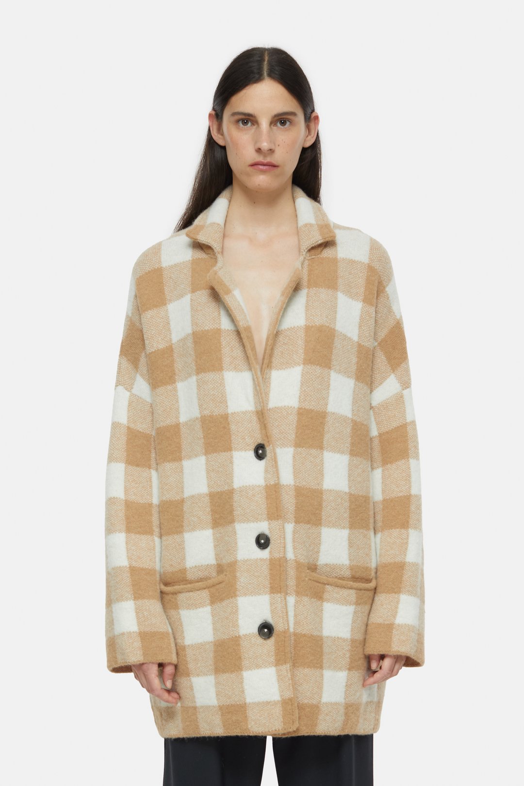 Oversized Knitted Jacket - XS