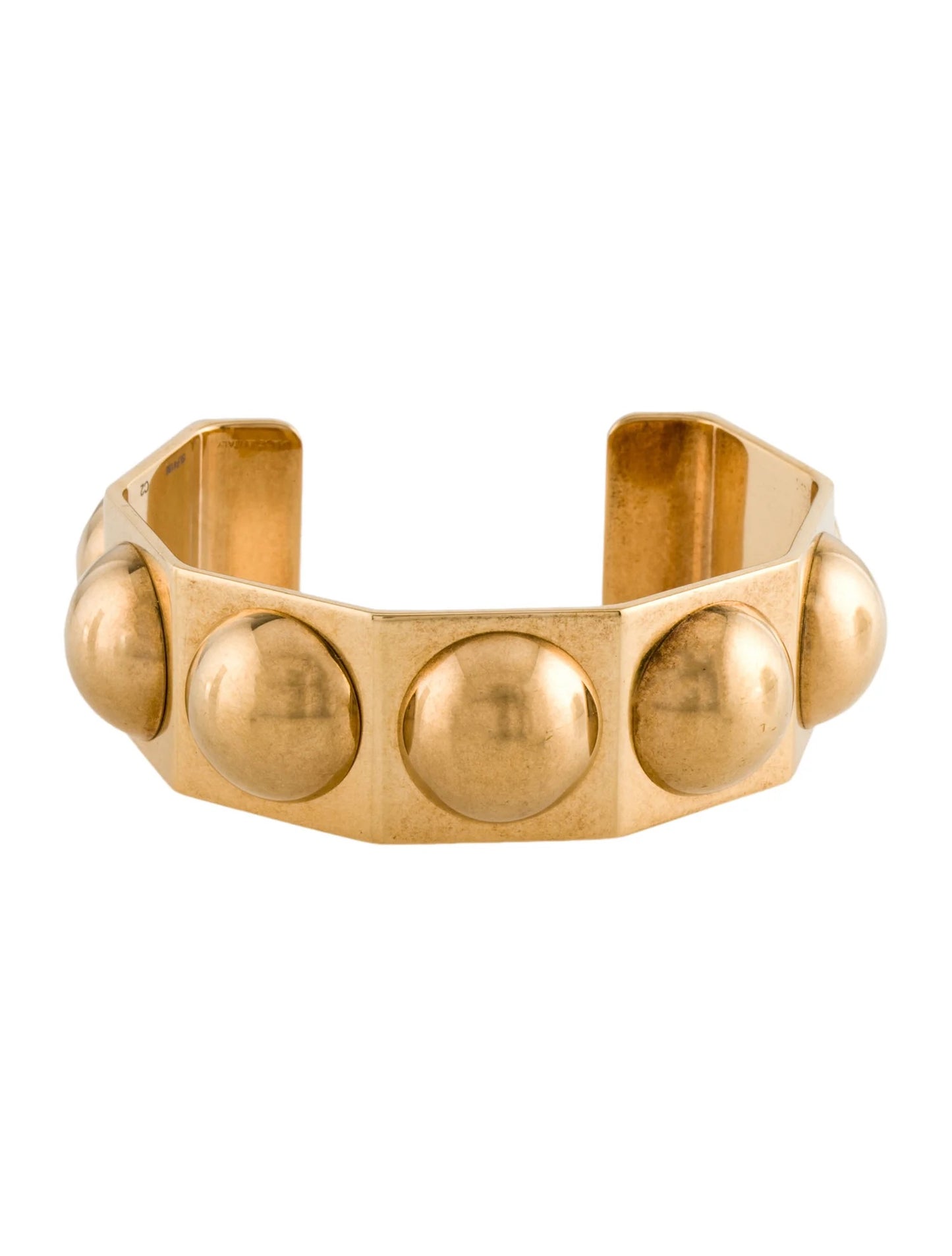 Gold Plated Phoebe Philo Cuff