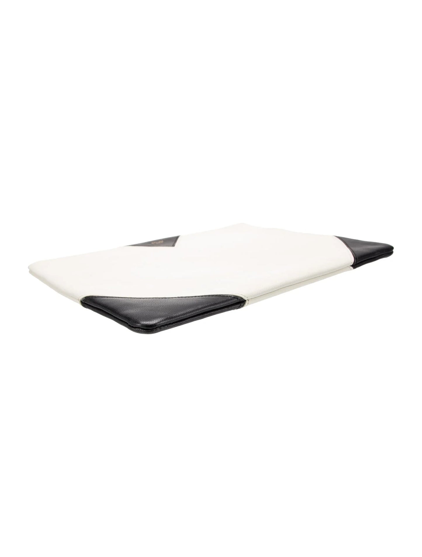 Celine Black & White Clutch