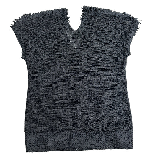 Black Knits Top - L
