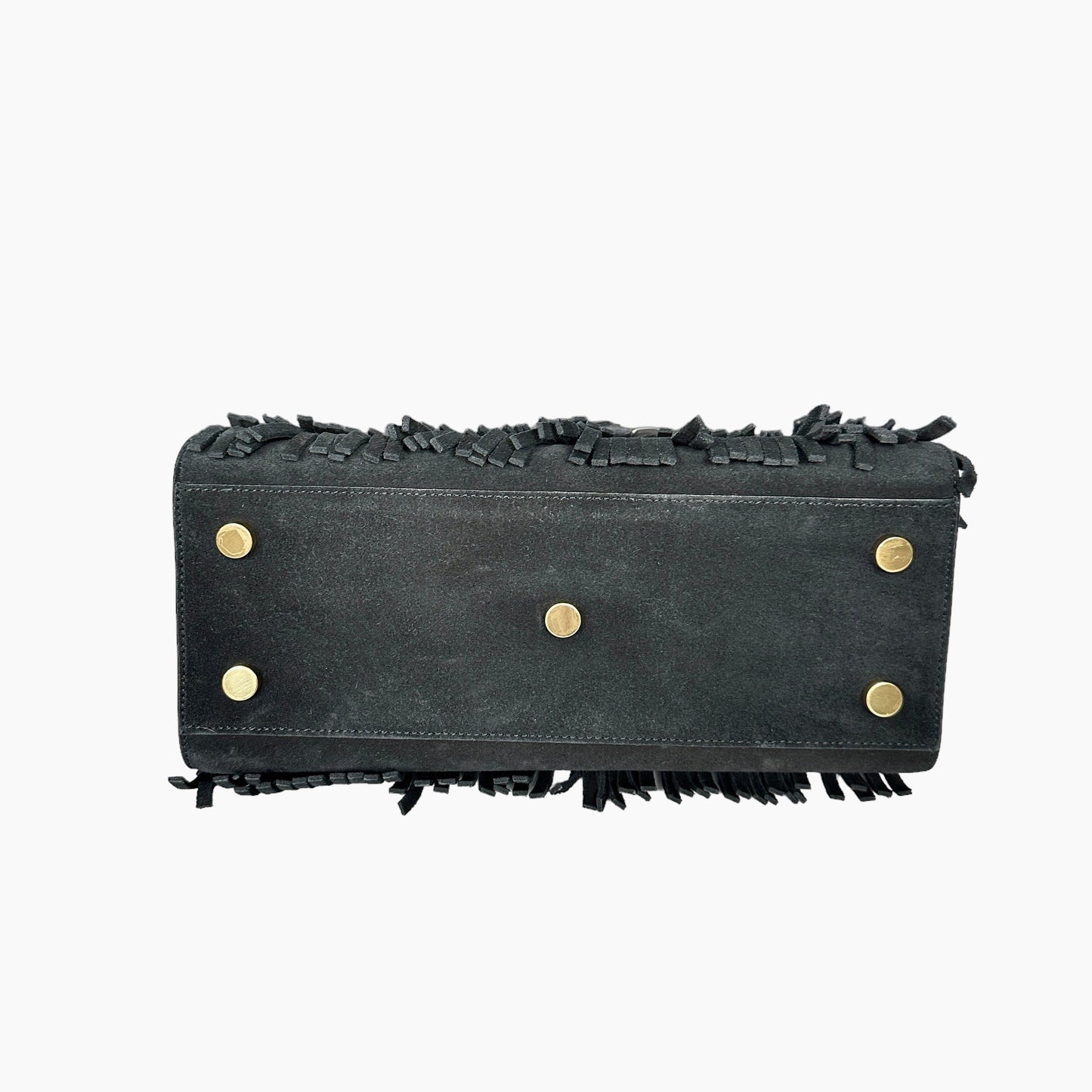 Black Suede Sac De Jour