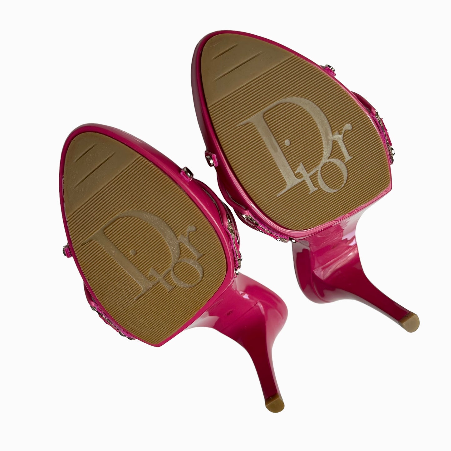 Pink Logo Heels - 10