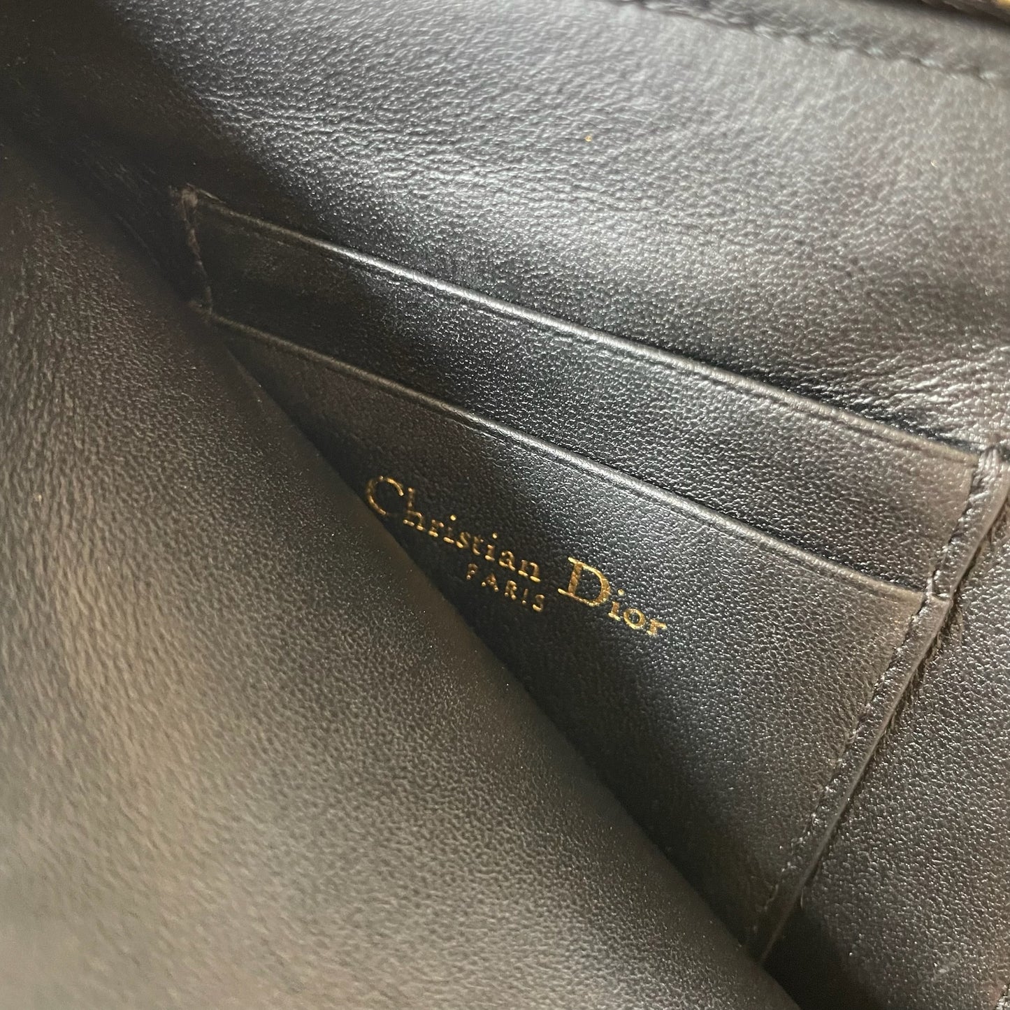 Black Cannage Pouches
