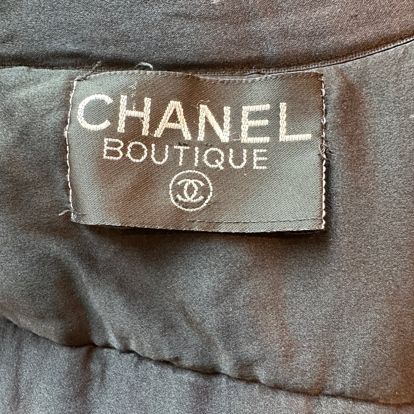 Blue & Black Puffer Jacket - L