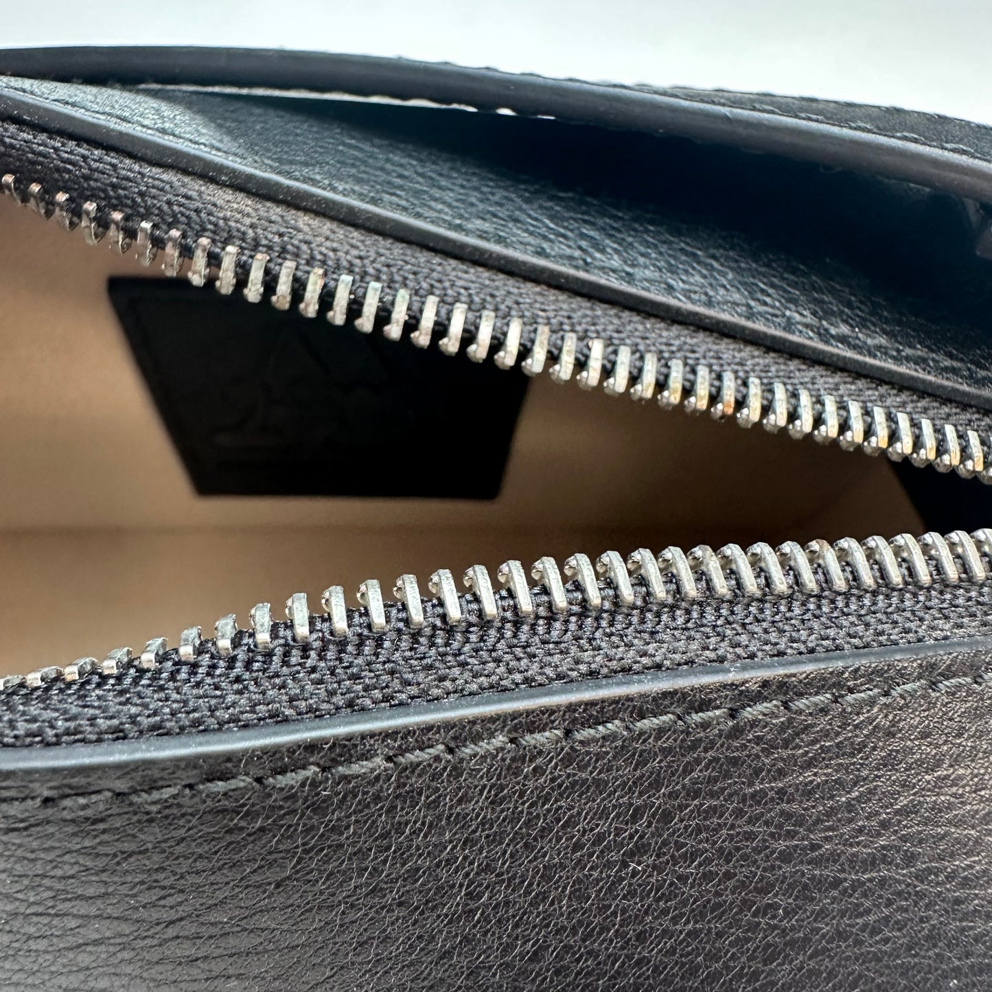 Jaguar Vegan Black Leather Bag