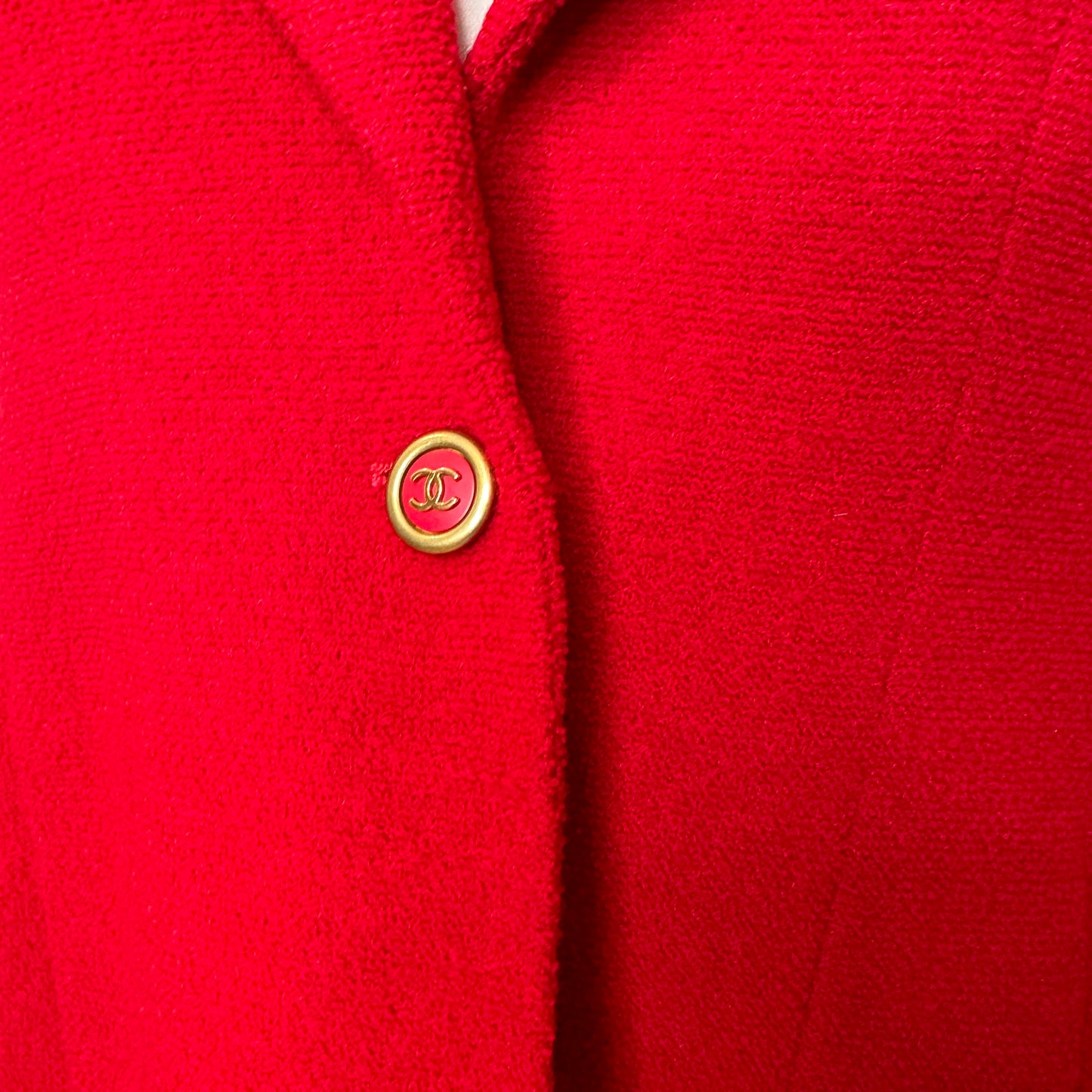 Vintage Red Blazer - M