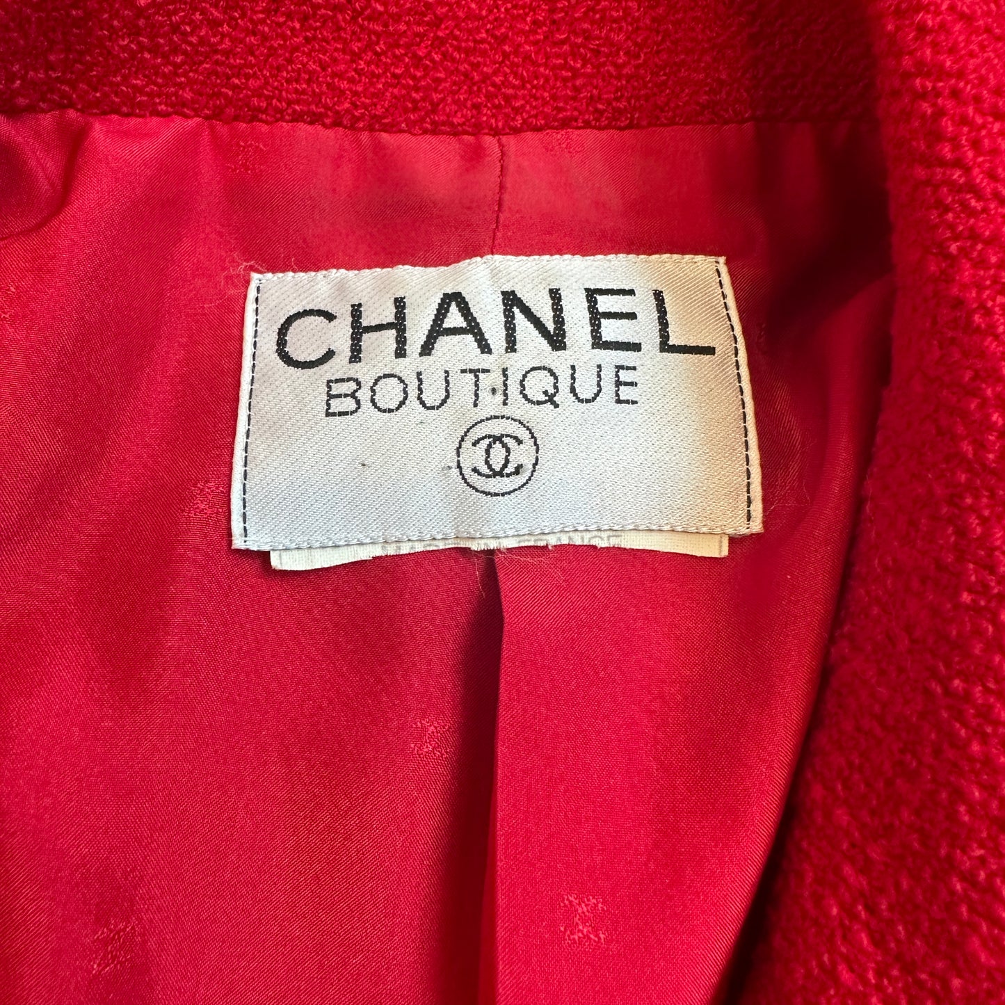 Vintage Red Blazer - M