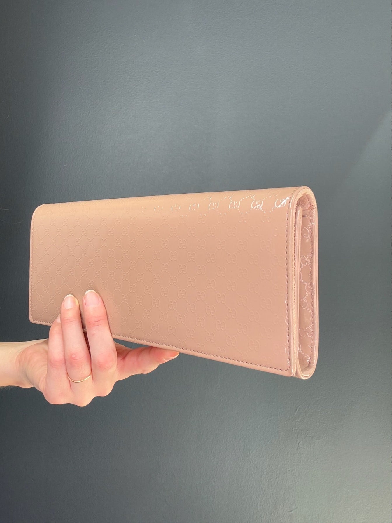 Gucci Monogram Clutch
