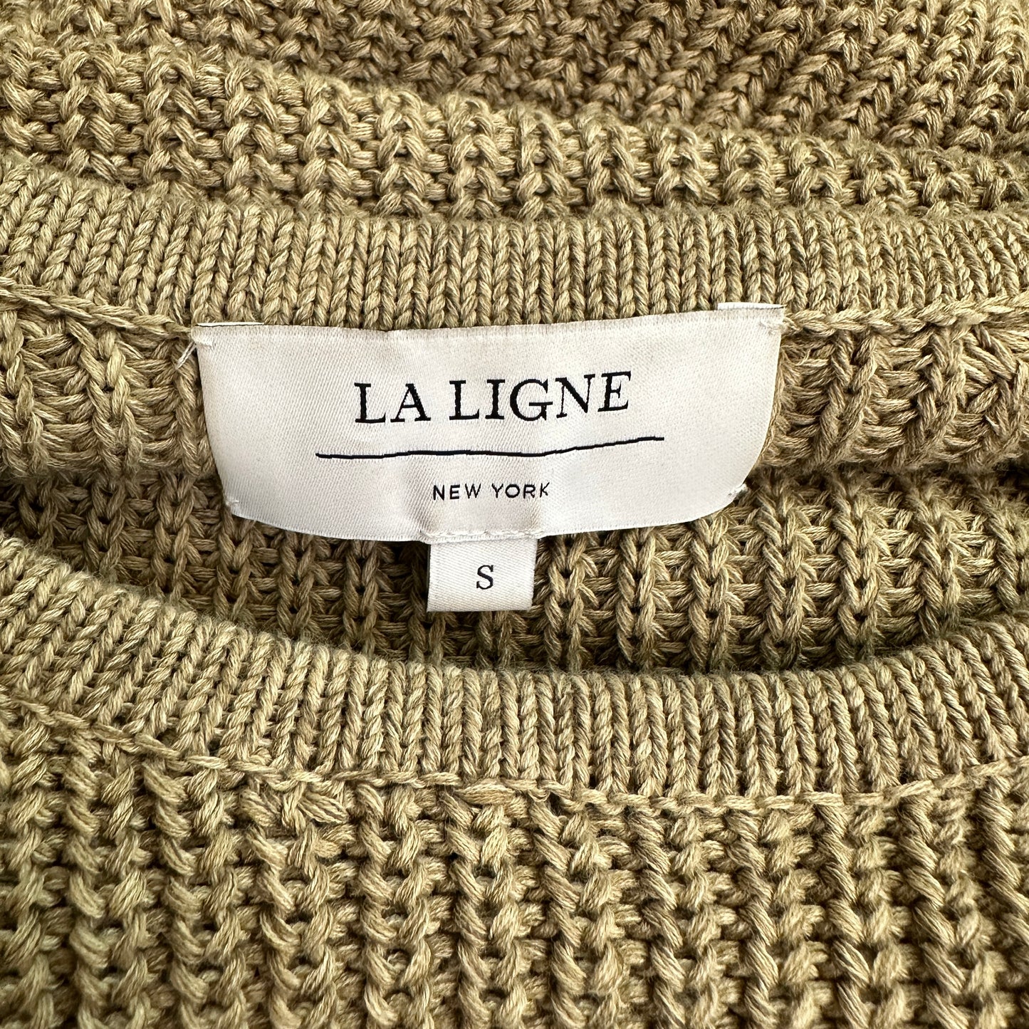 Green Knit Sweater - S