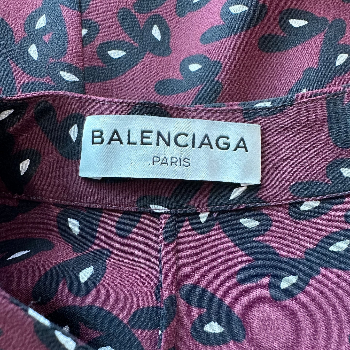 Vintage Silk Shirt - S