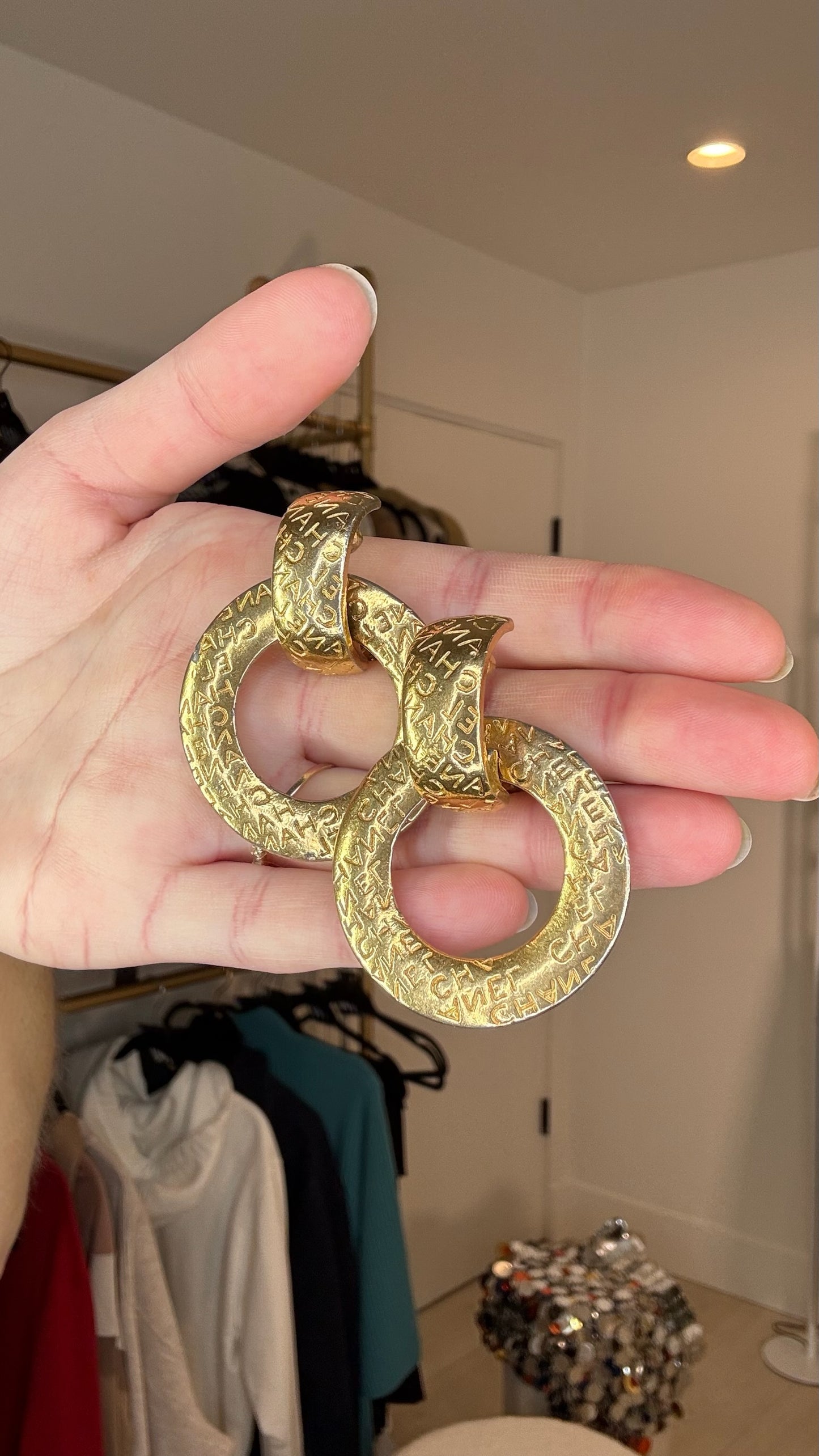 Logo Hoops Earrings