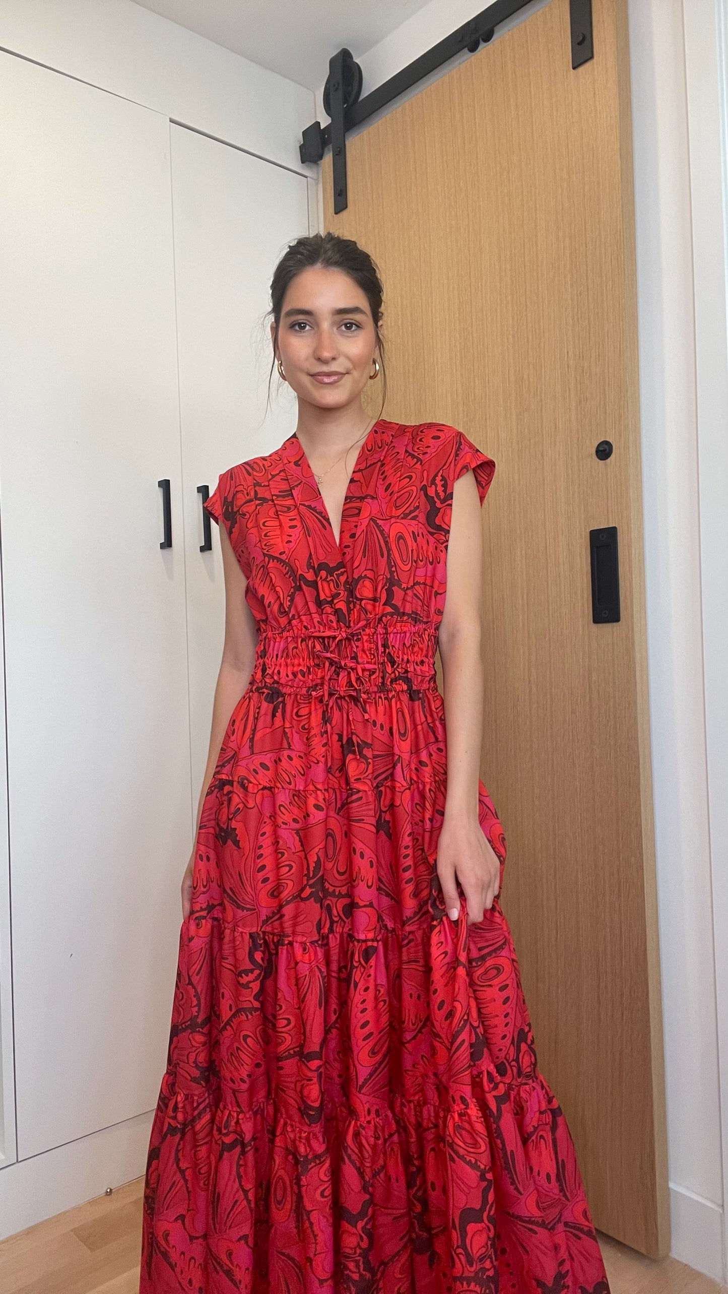 Red Maxi Dress - 4