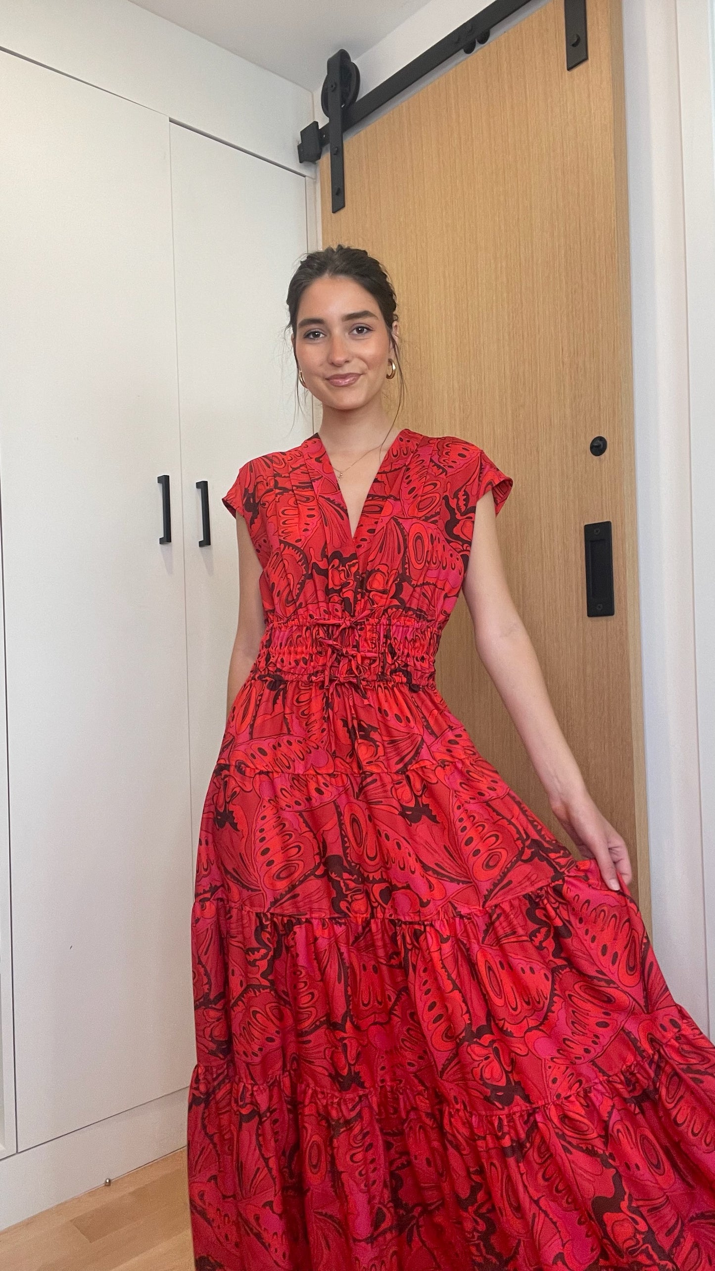 Red Maxi Dress - 4