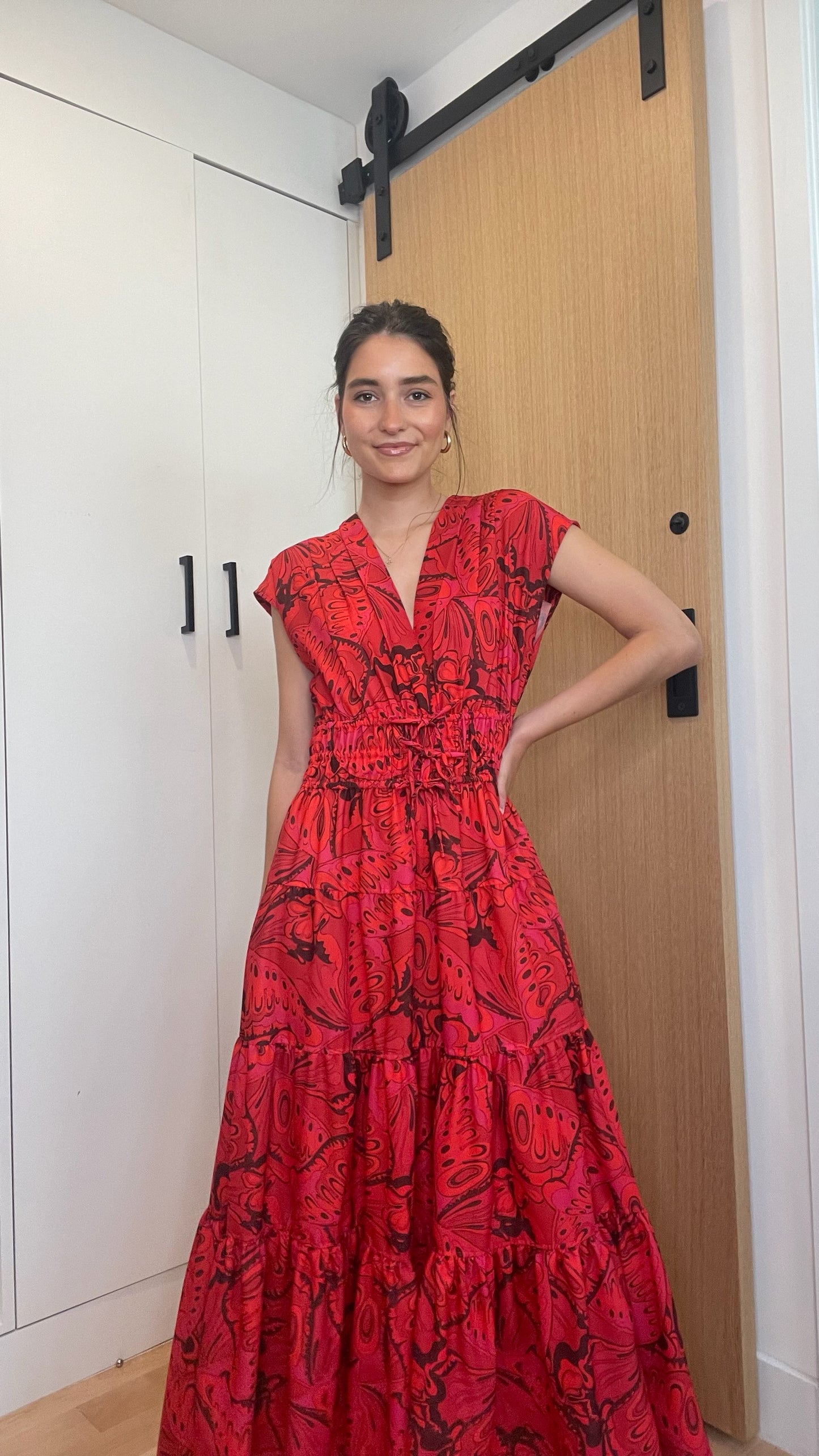 Red Maxi Dress - 4
