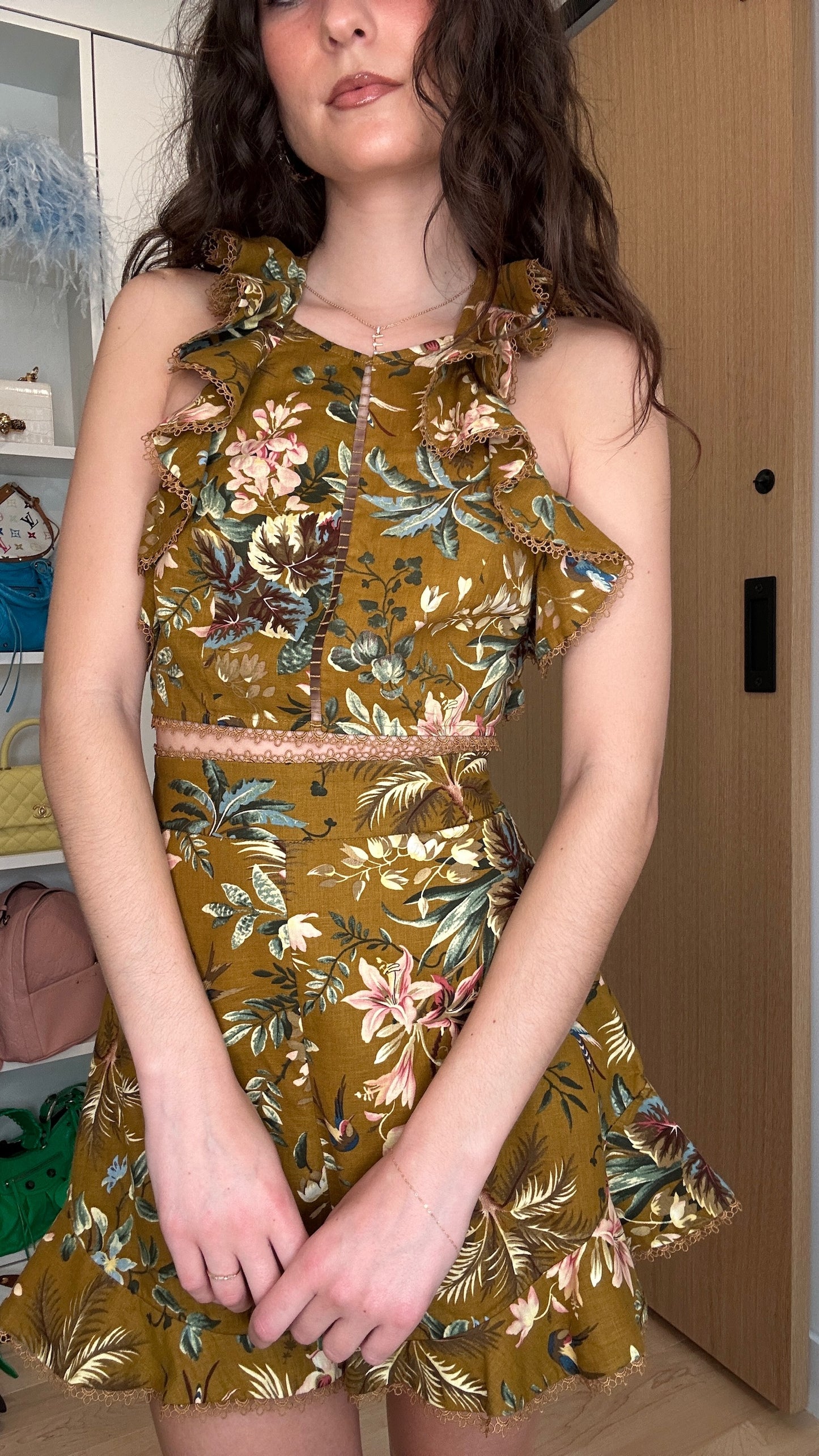 Floral Short Set - S/M