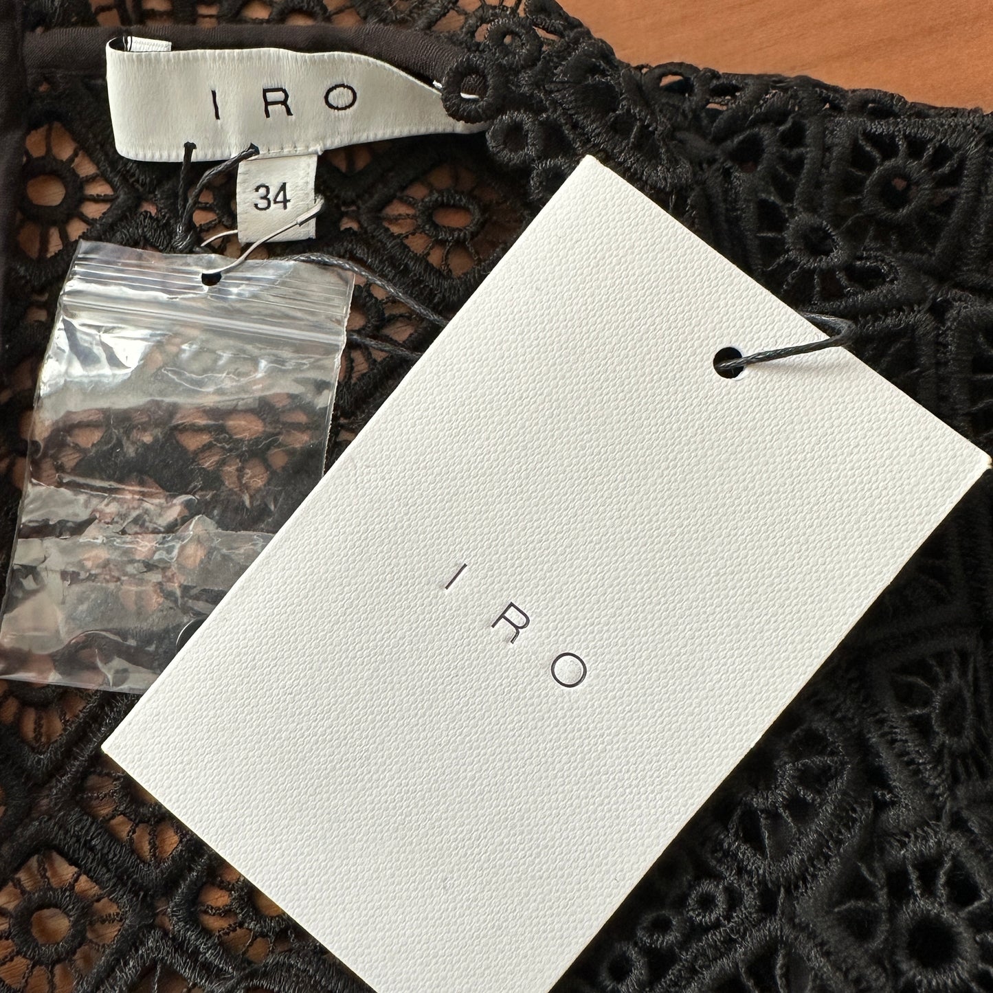 Black Lace Blouse - XS