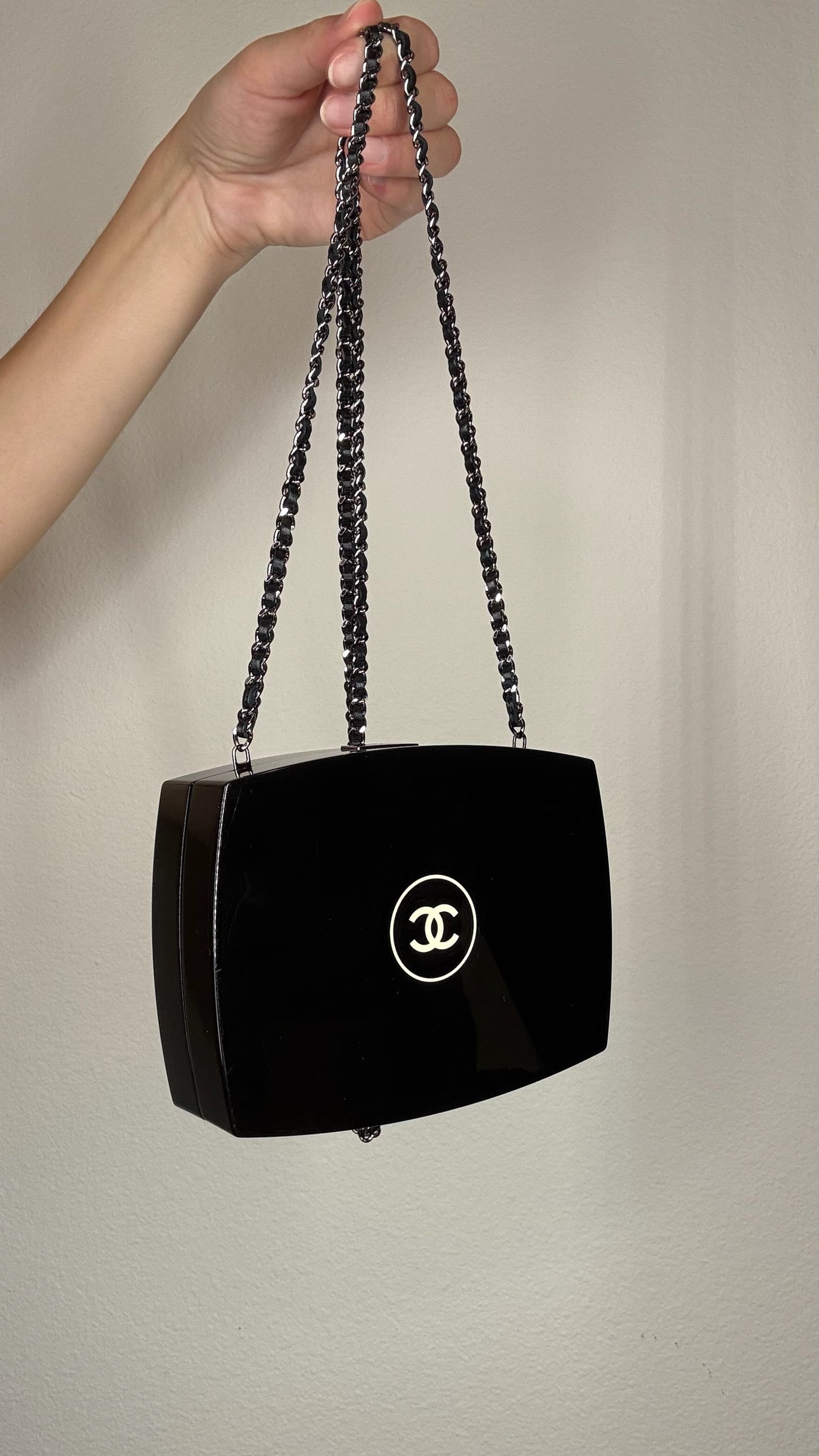 Chanel Black Minaudiere