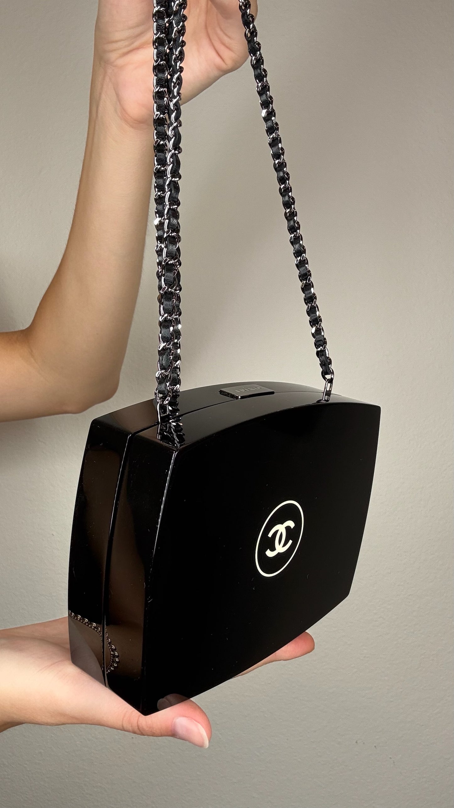 Chanel Black Minaudiere
