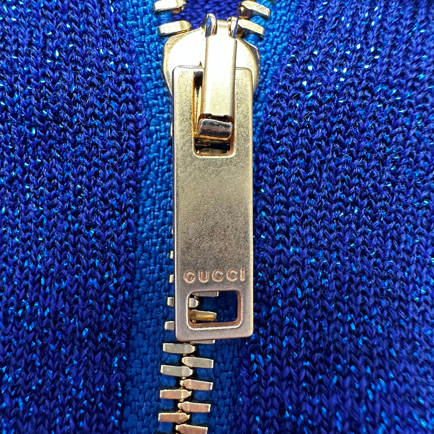 Metallic Logo Cardigan - XS