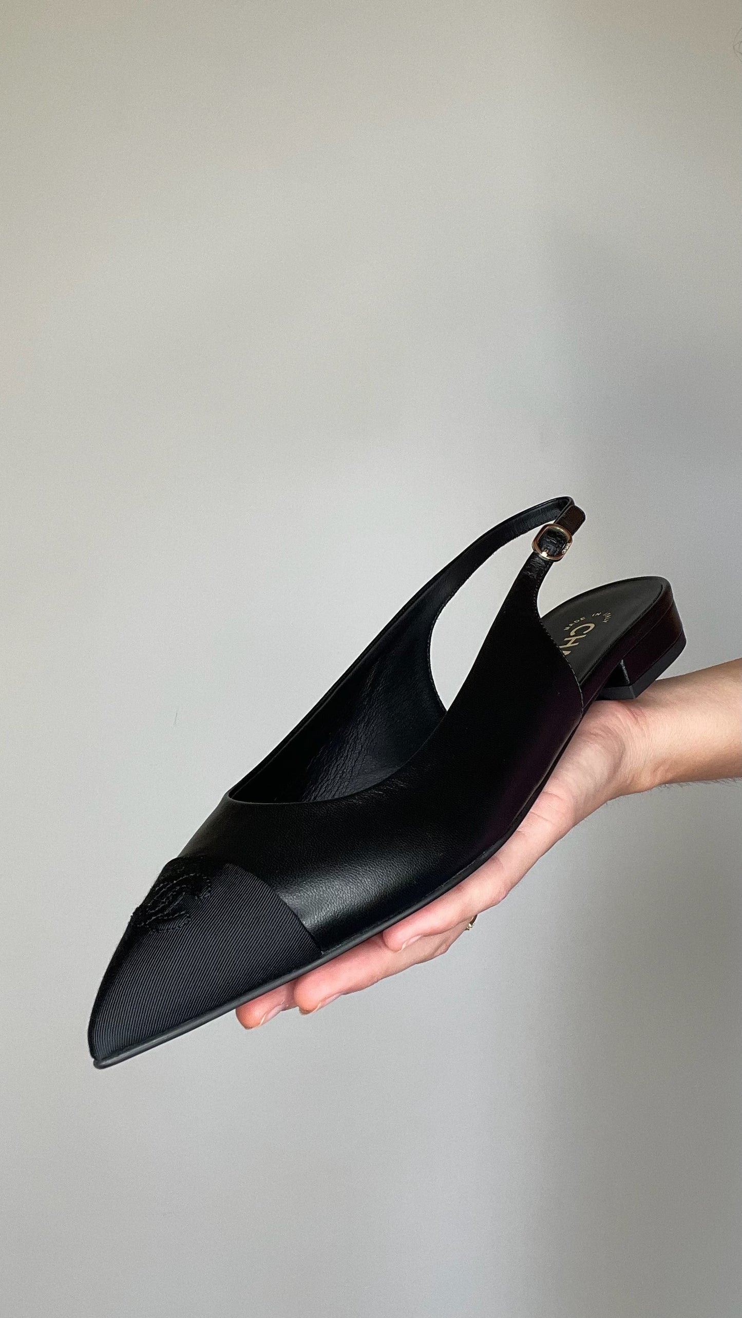Black Logo 2024 Slingback - 9.5