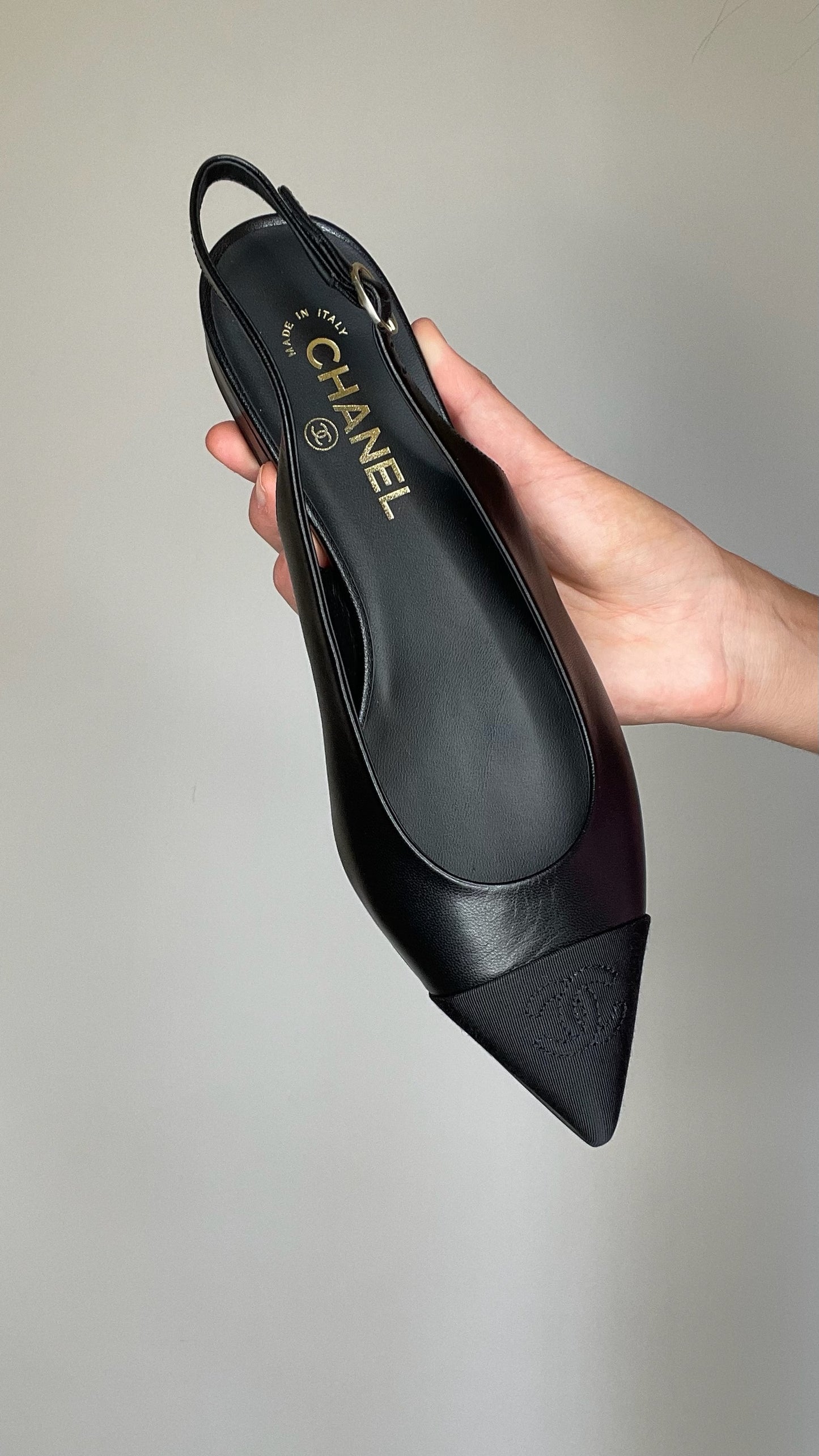 Black Logo 2024 Slingback - 9.5