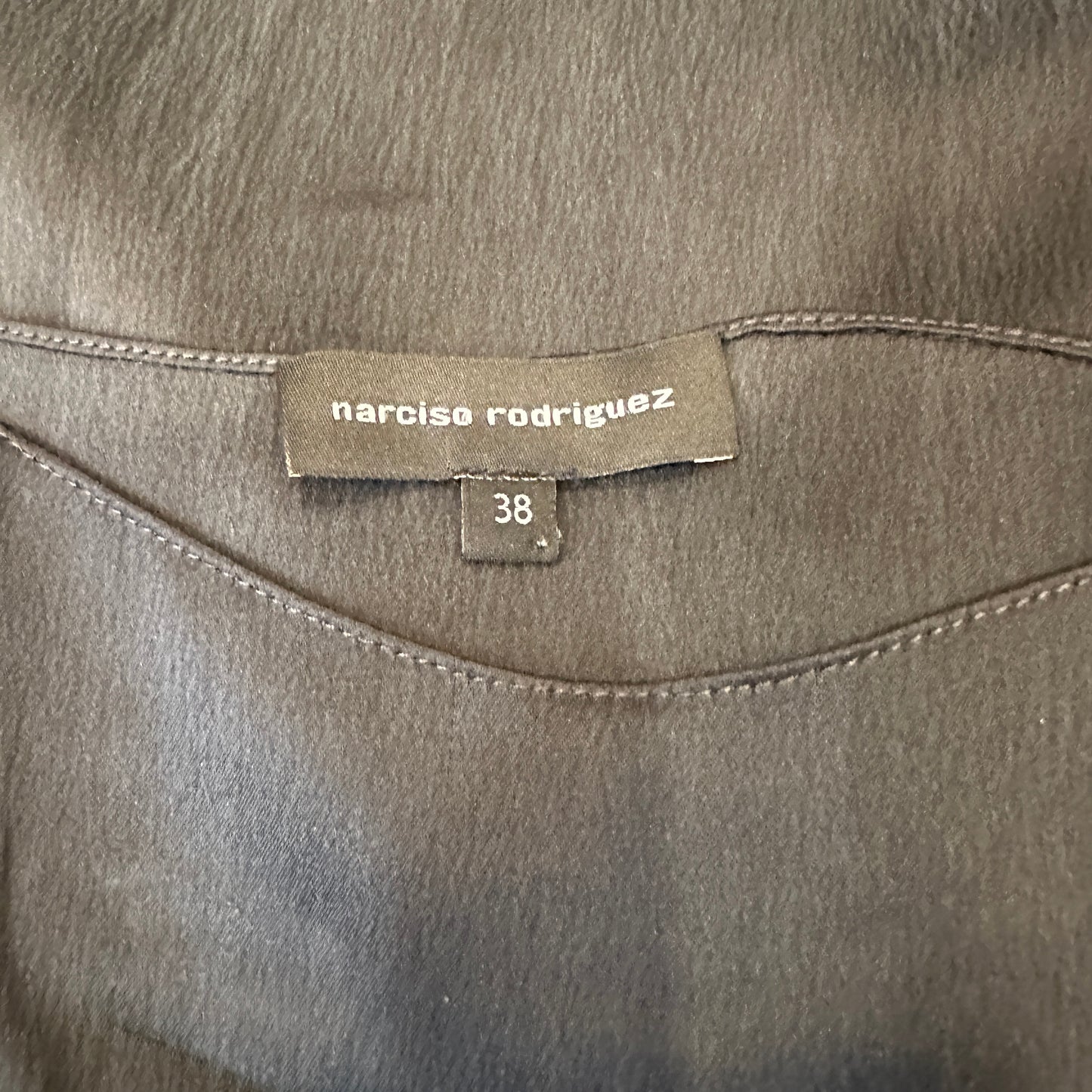 Black Silk Tunic - S