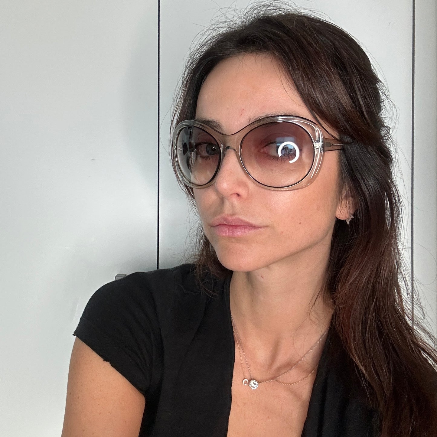 Oversized Round Sunglasses