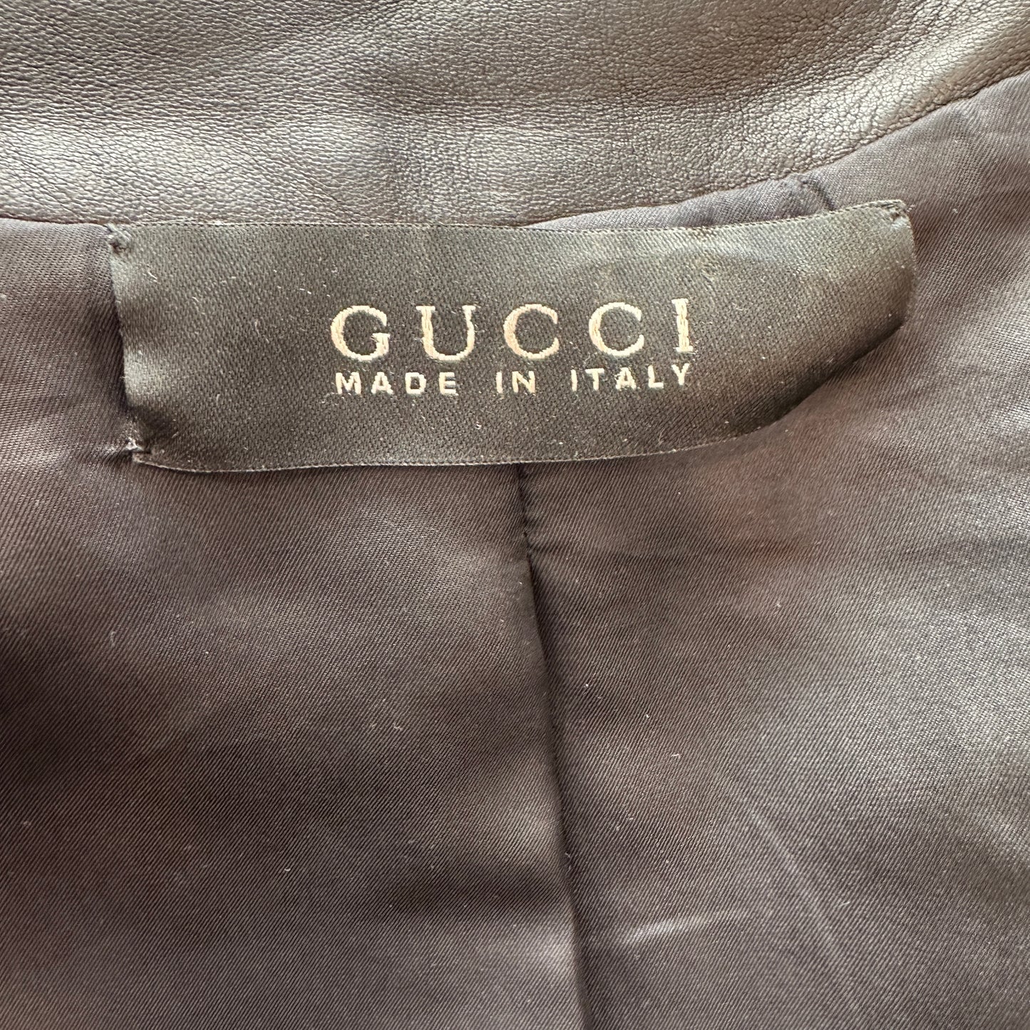 Vintage Leather Jacket by Tom Ford - XS