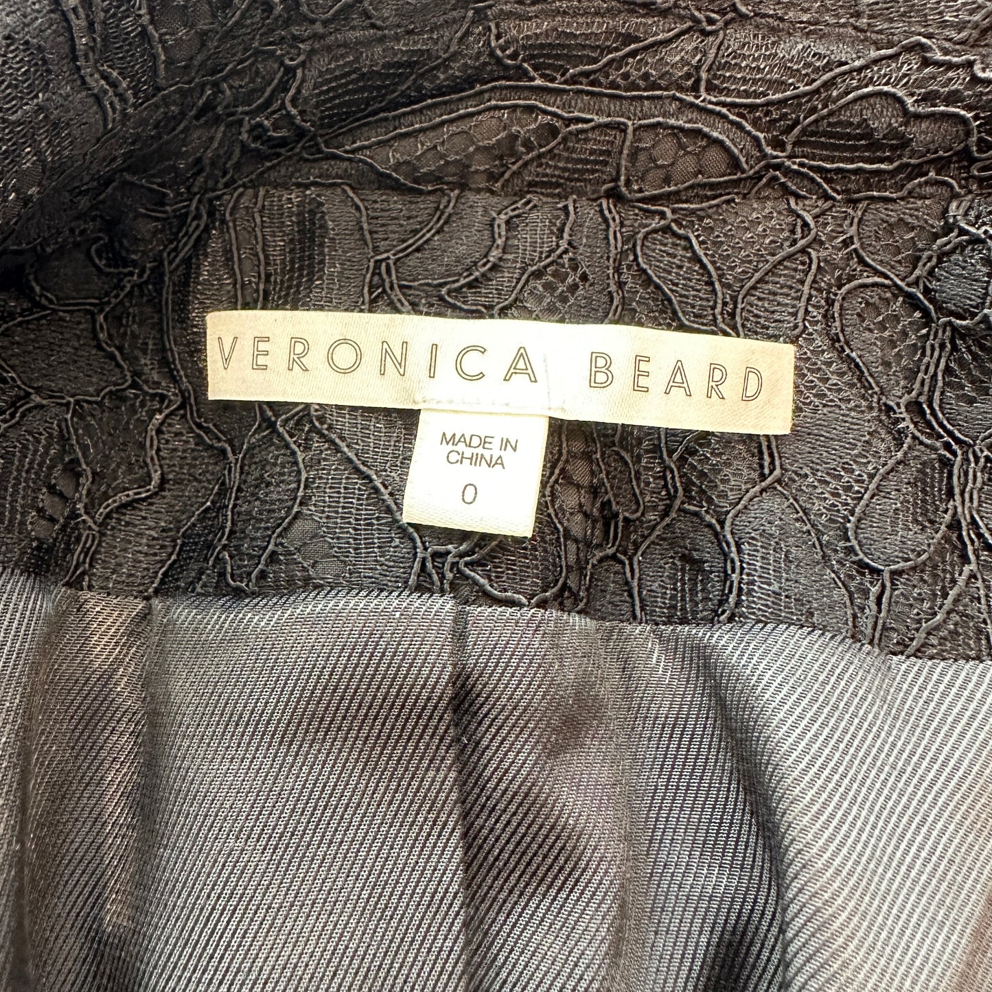 Black Lace Blazer - 0