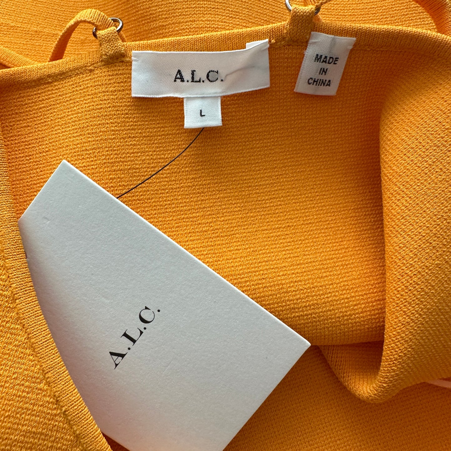 Yellow Cropped Top - L