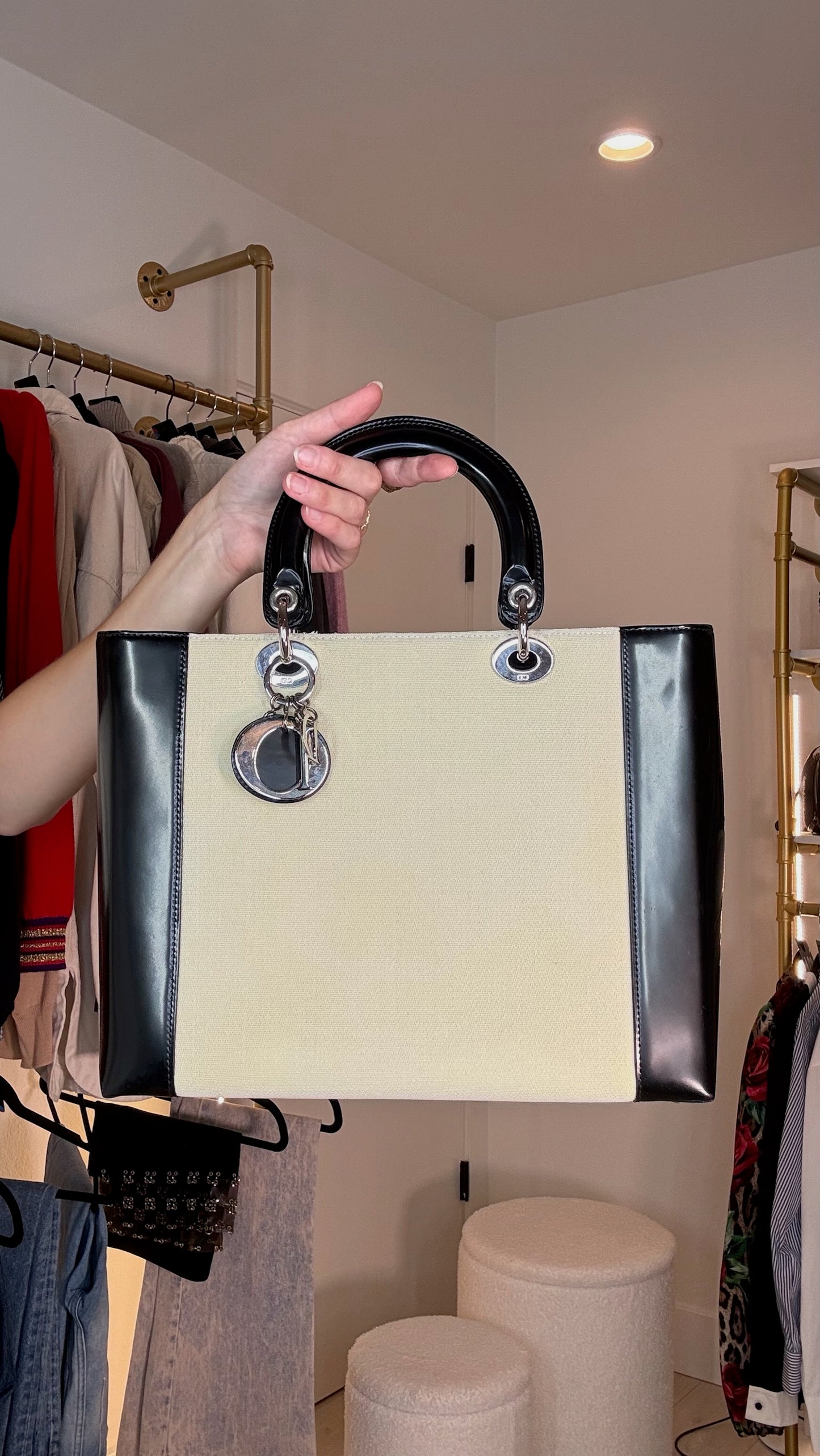 Christian Dior "Lady Dior" Bag