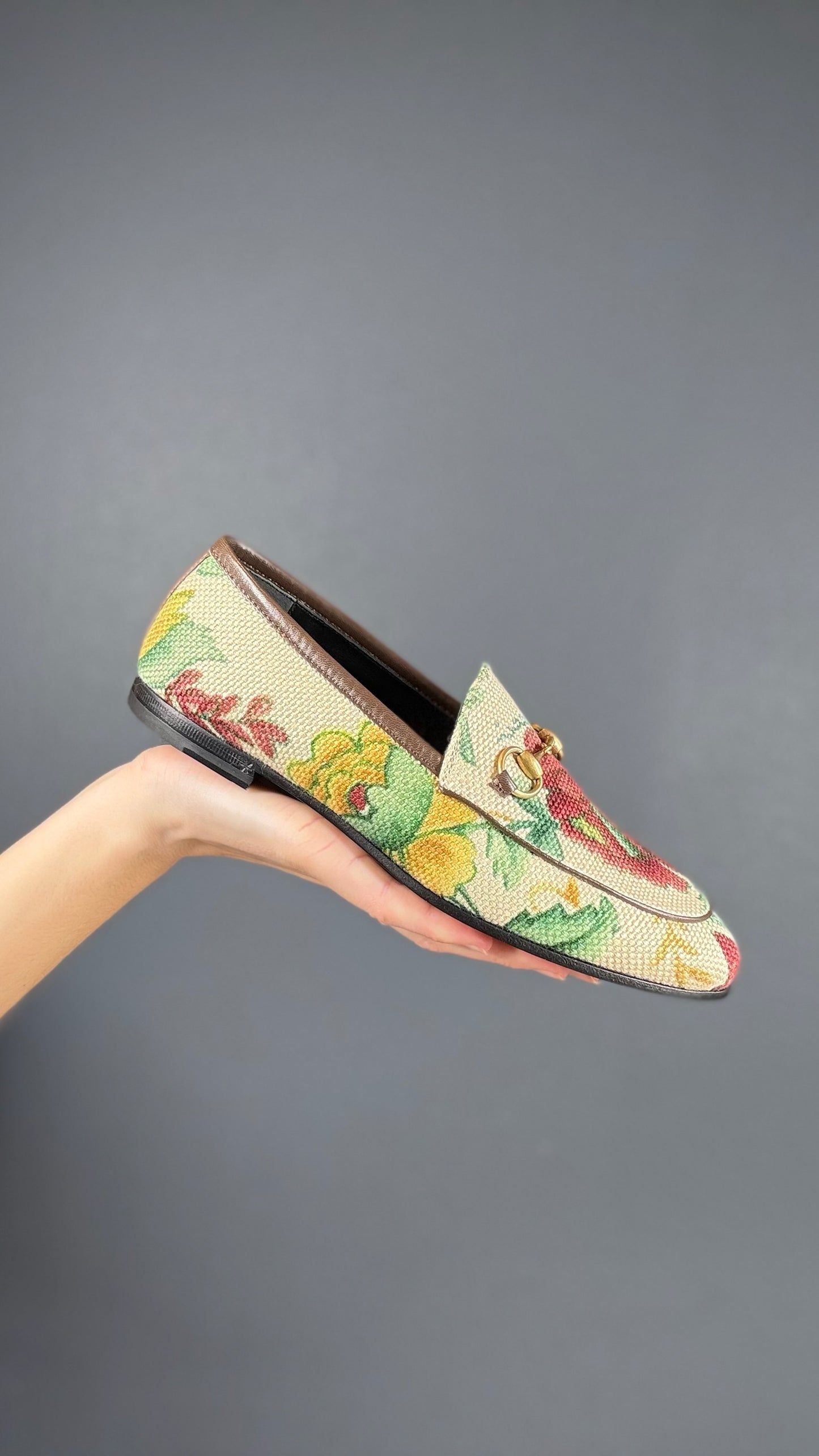 Gucci Floral Loafers - 6