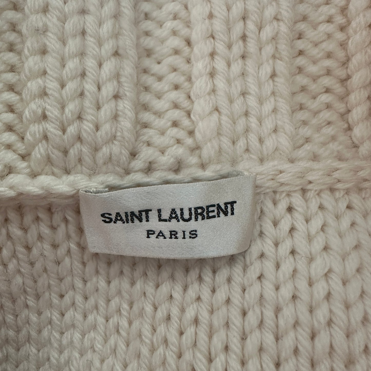 Cream Virgin Poncho - M