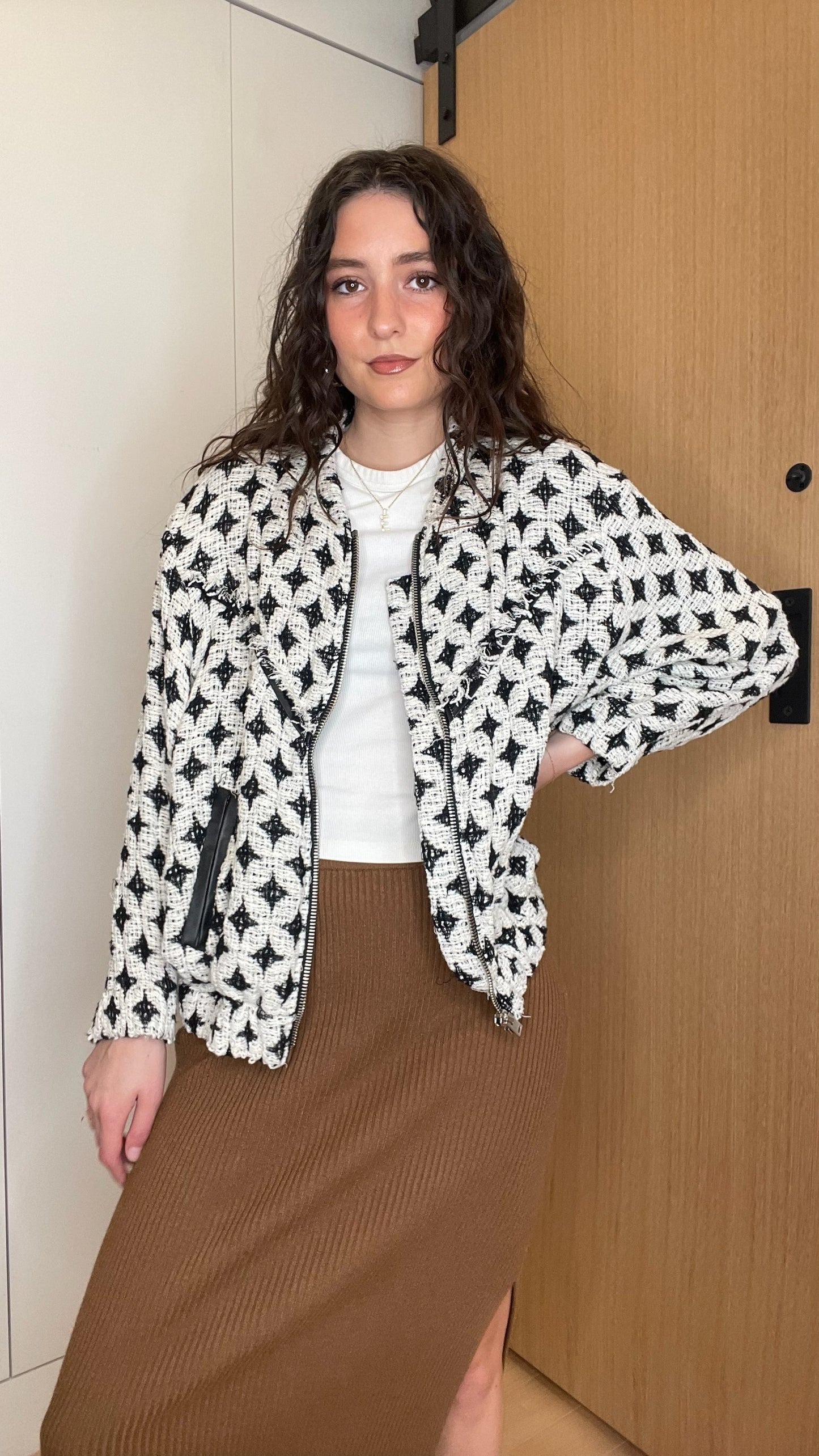 Black & White Jacket - M