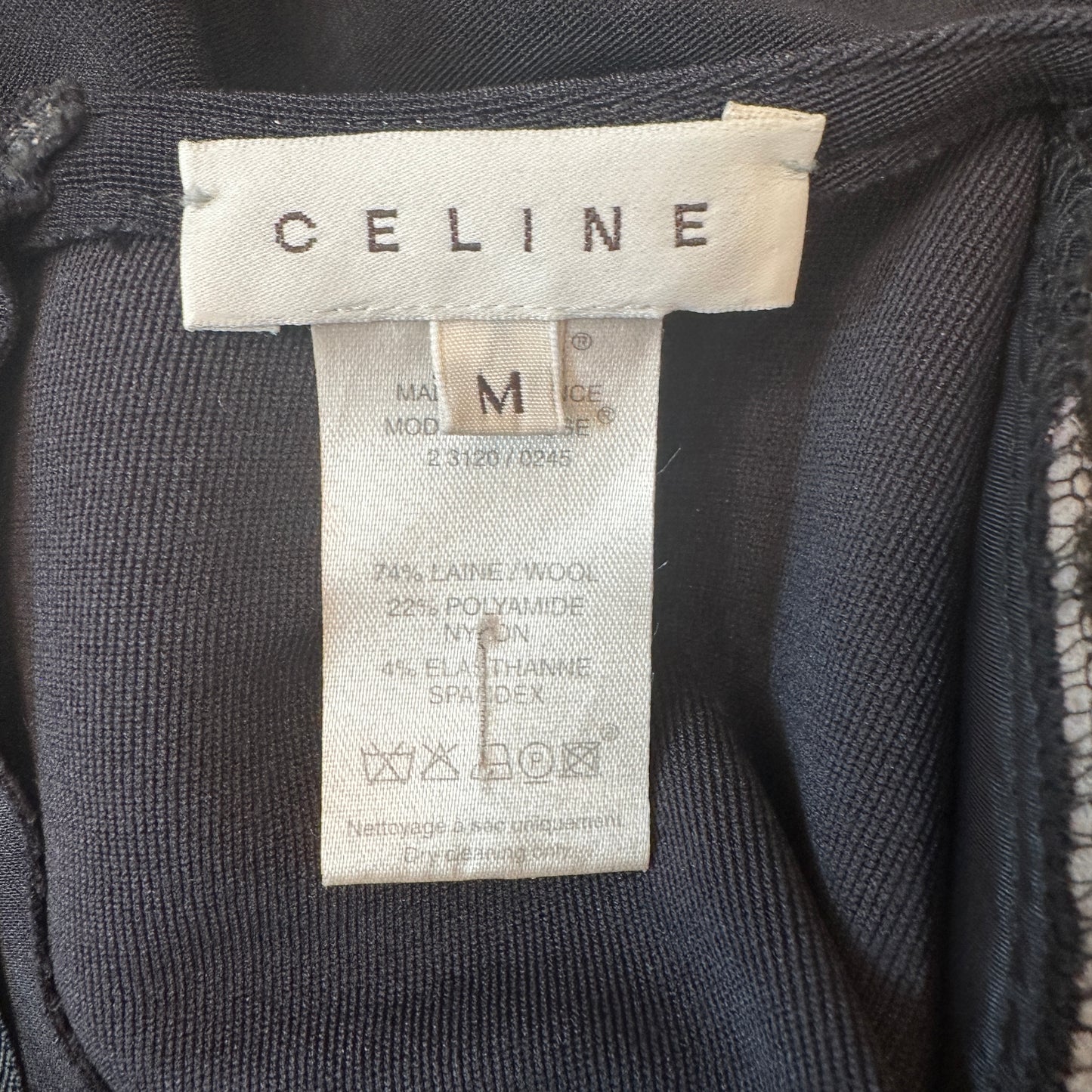 Vintage Black Dress - M